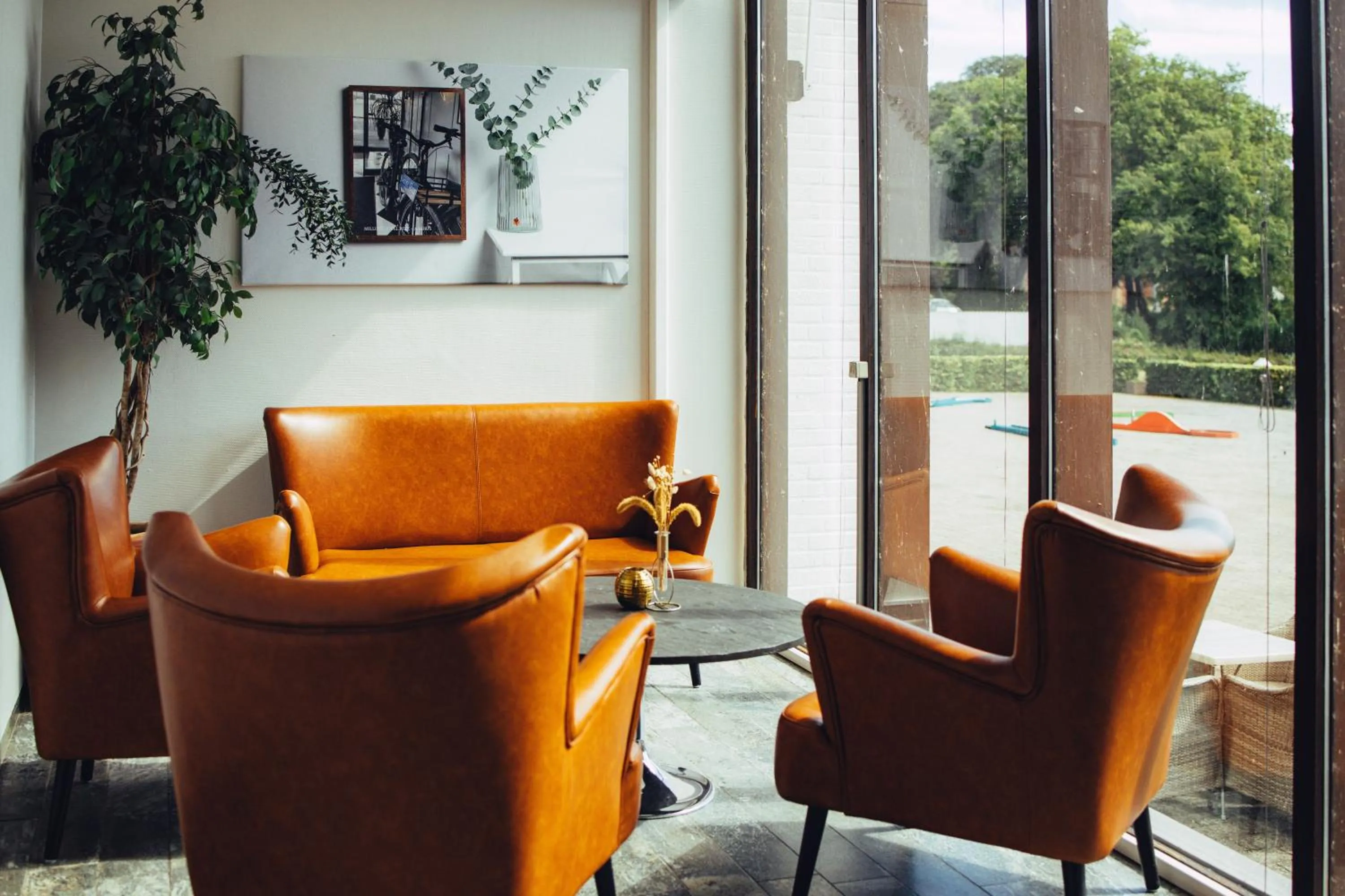 Living room in Milling Hotel Søpark