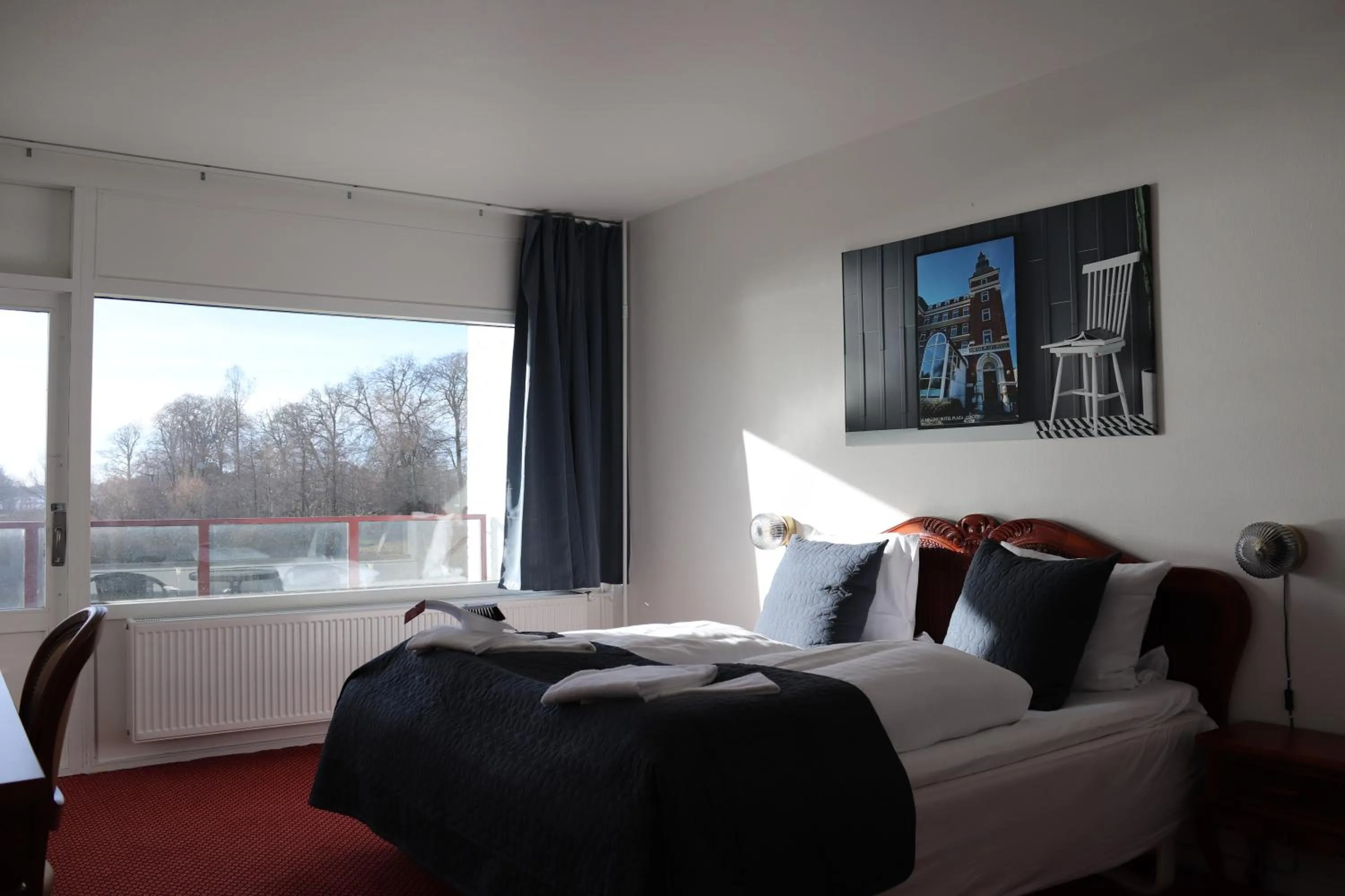 Bedroom, Bed in Milling Hotel Søpark