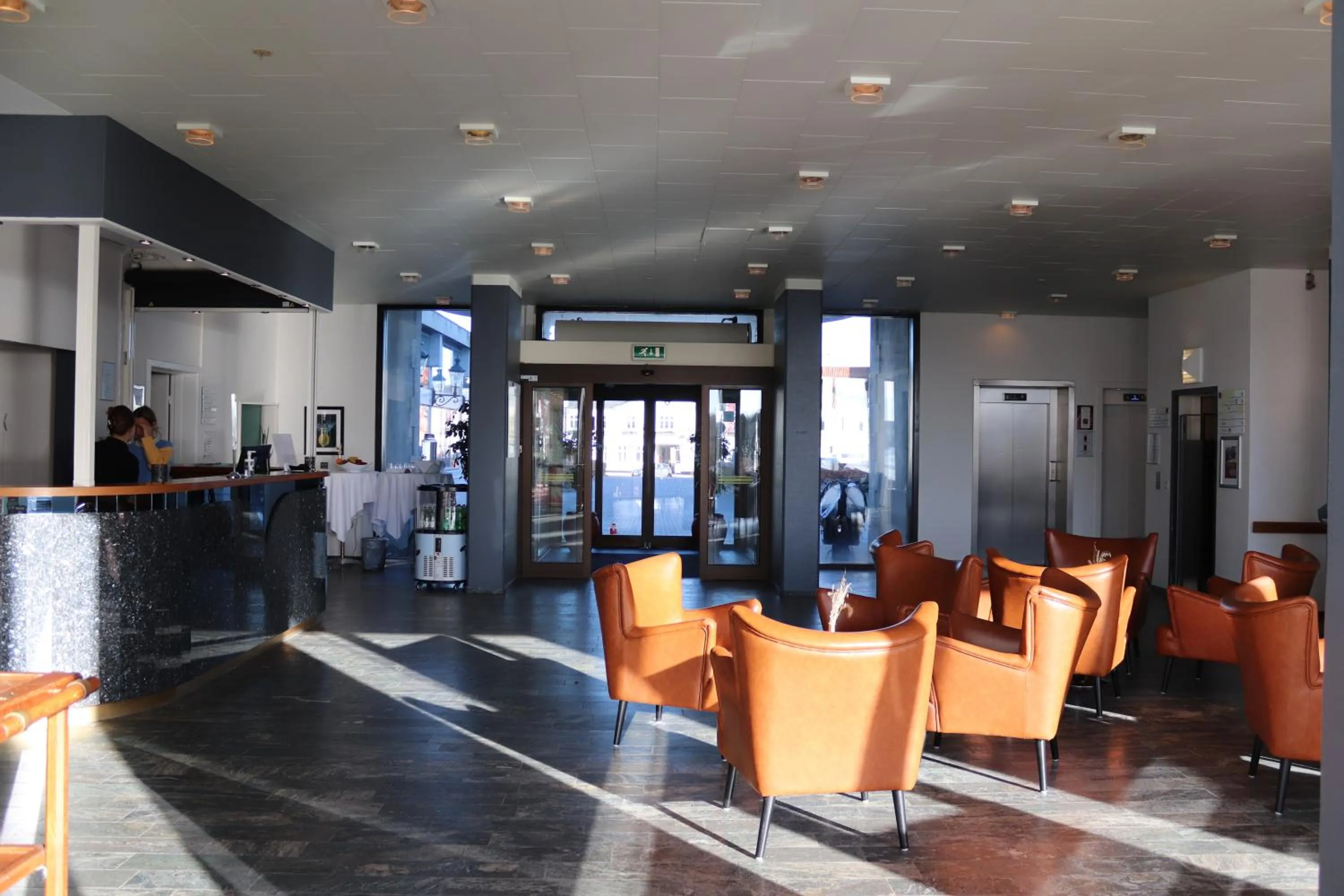 Lobby or reception in Milling Hotel Søpark