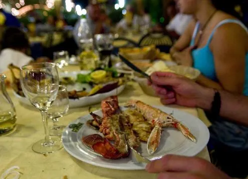 Meals in Hotel Executive La Fiorita