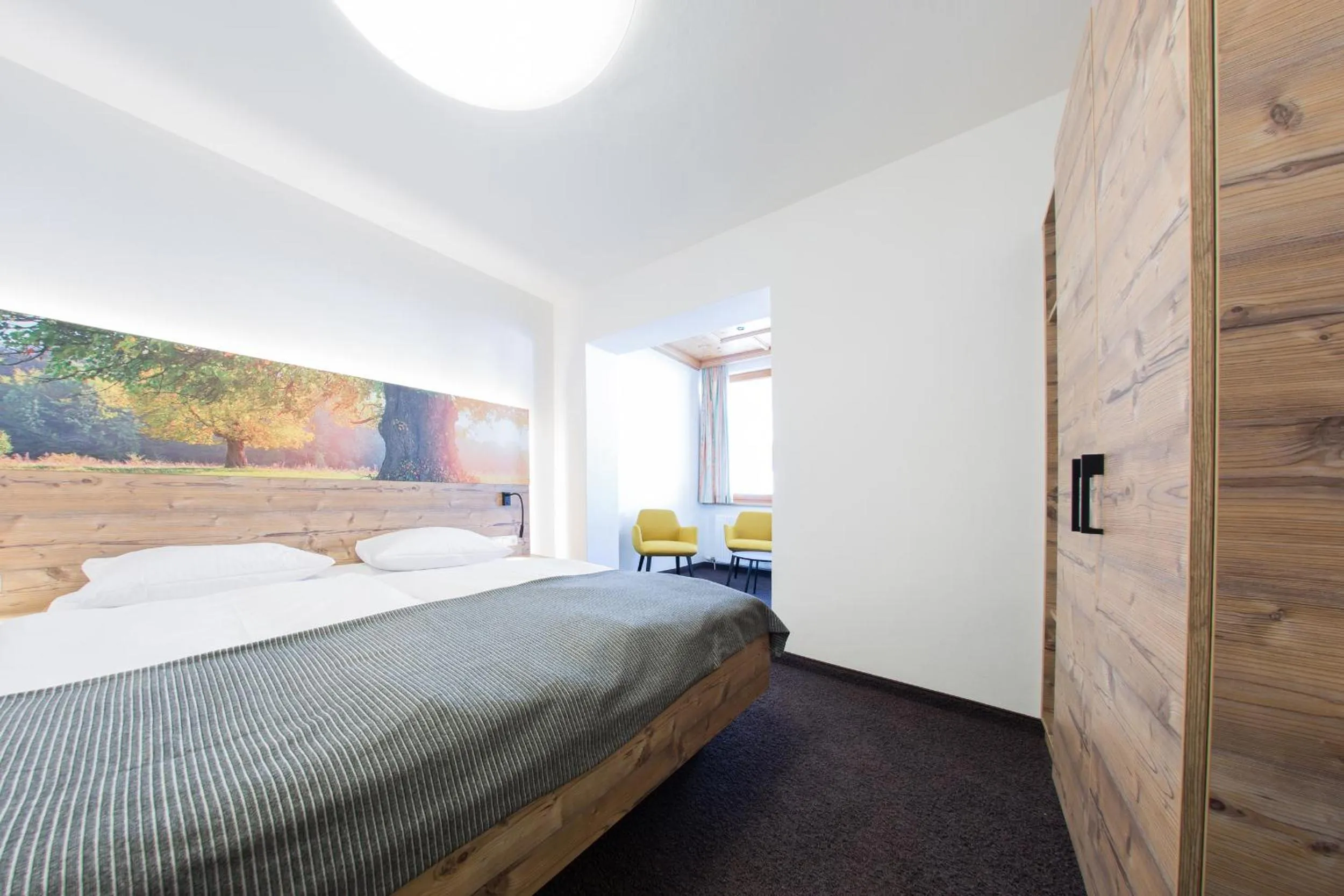 Bed in Aparthotel Tyrol