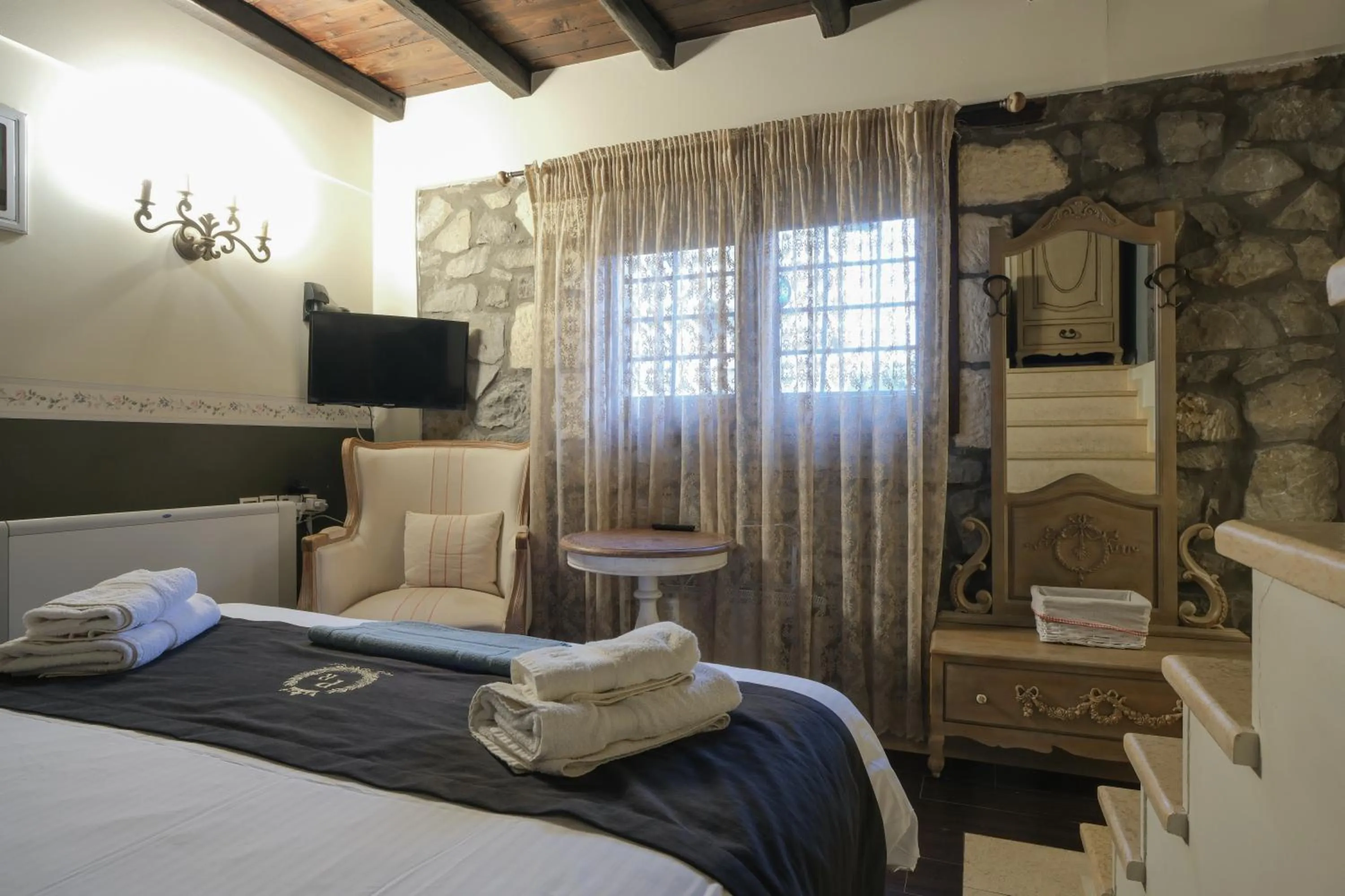 Bedroom, Bed in Pindos Resort