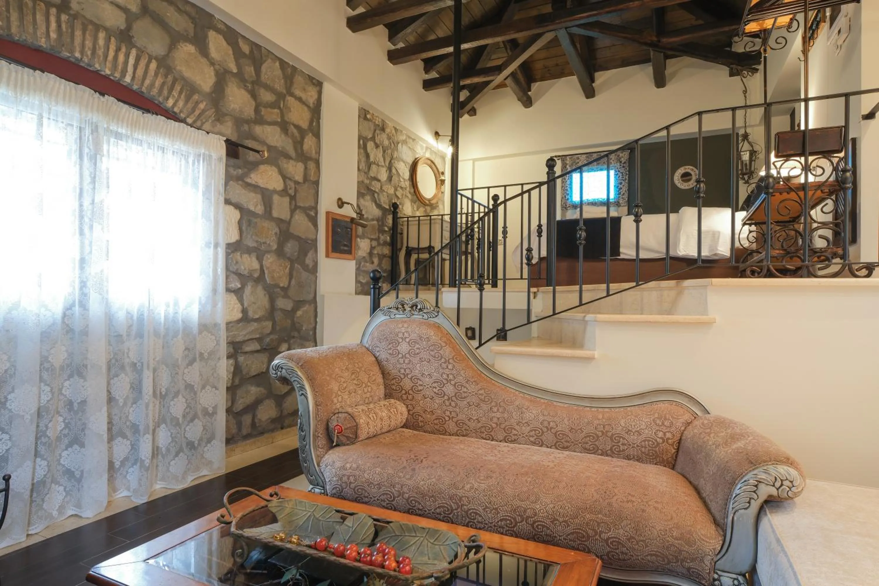 Living room in Pindos Resort