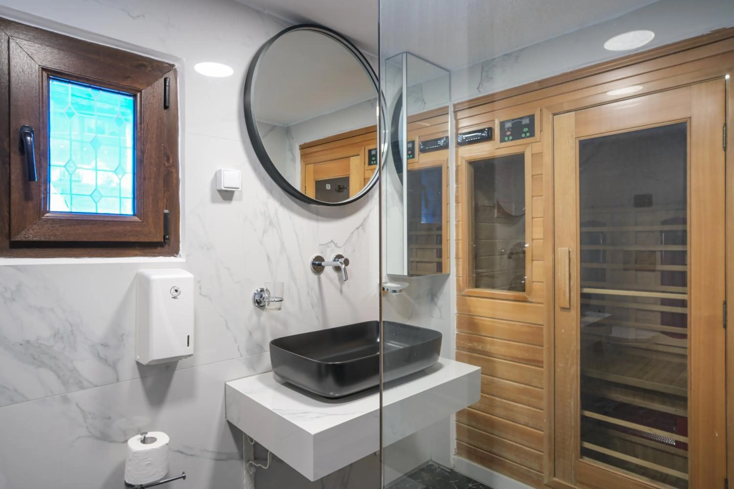 Bathroom in Pindos Resort