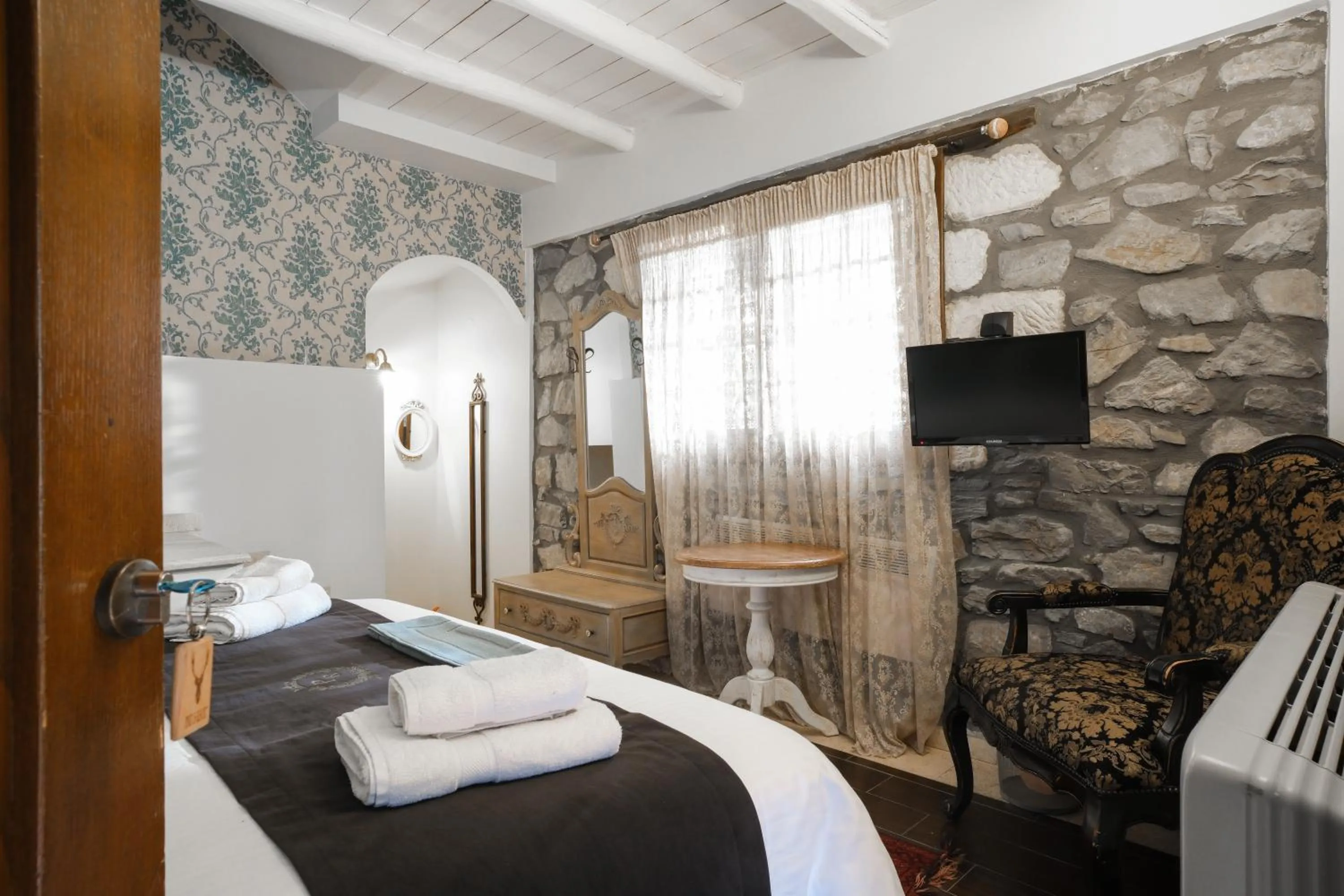 Bedroom, Bed in Pindos Resort