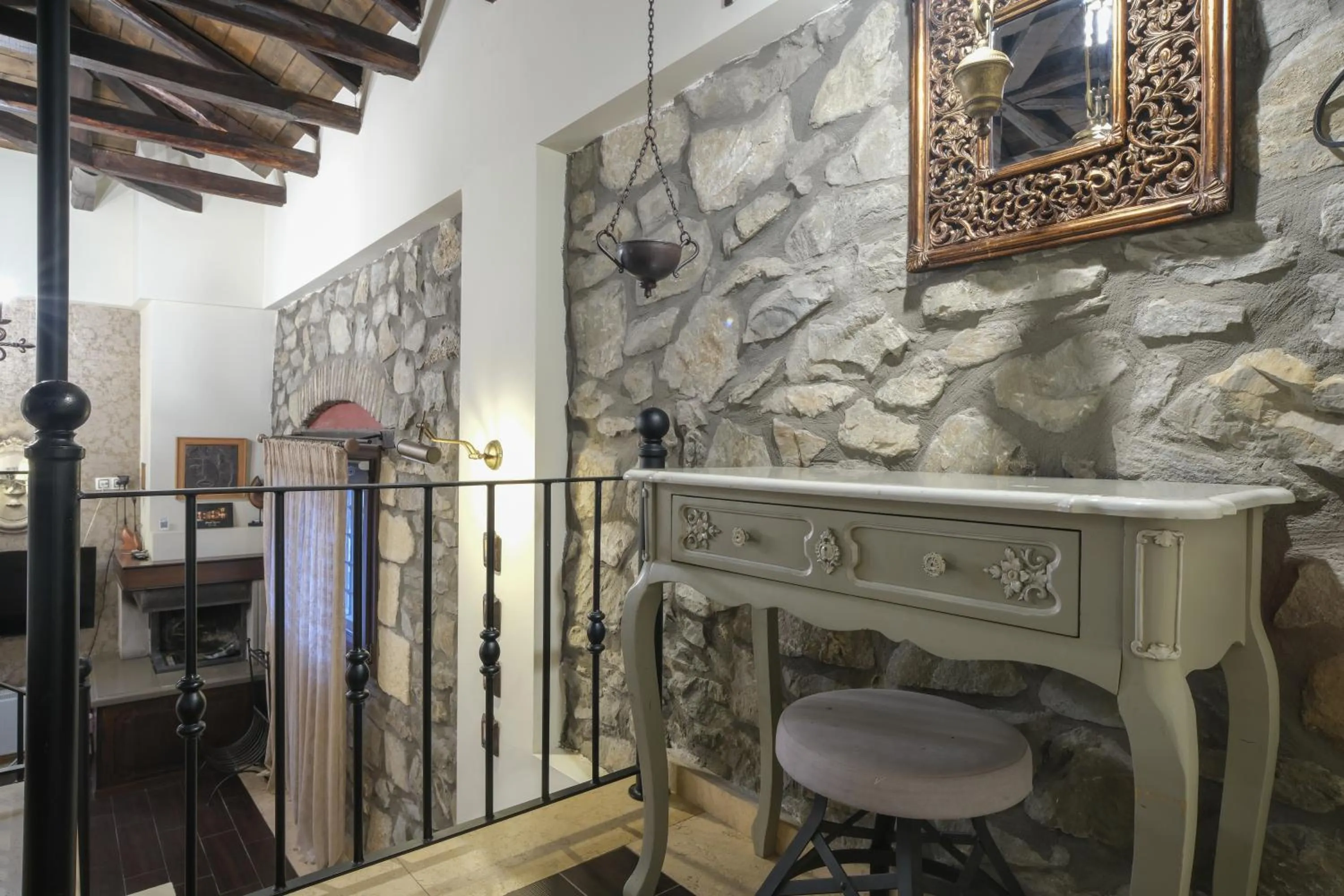 Living room in Pindos Resort