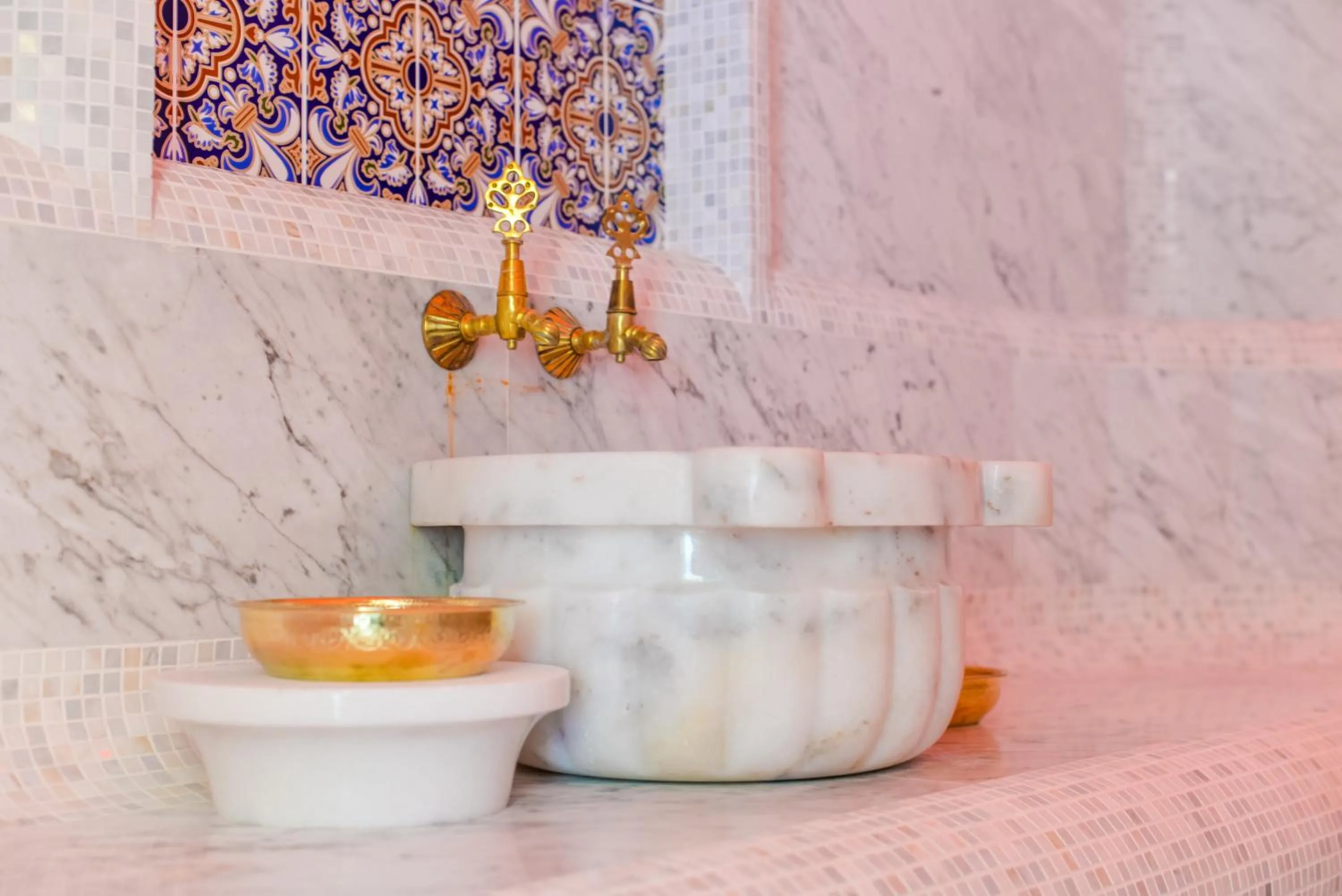 Steam room in The ONE Hotel Astana