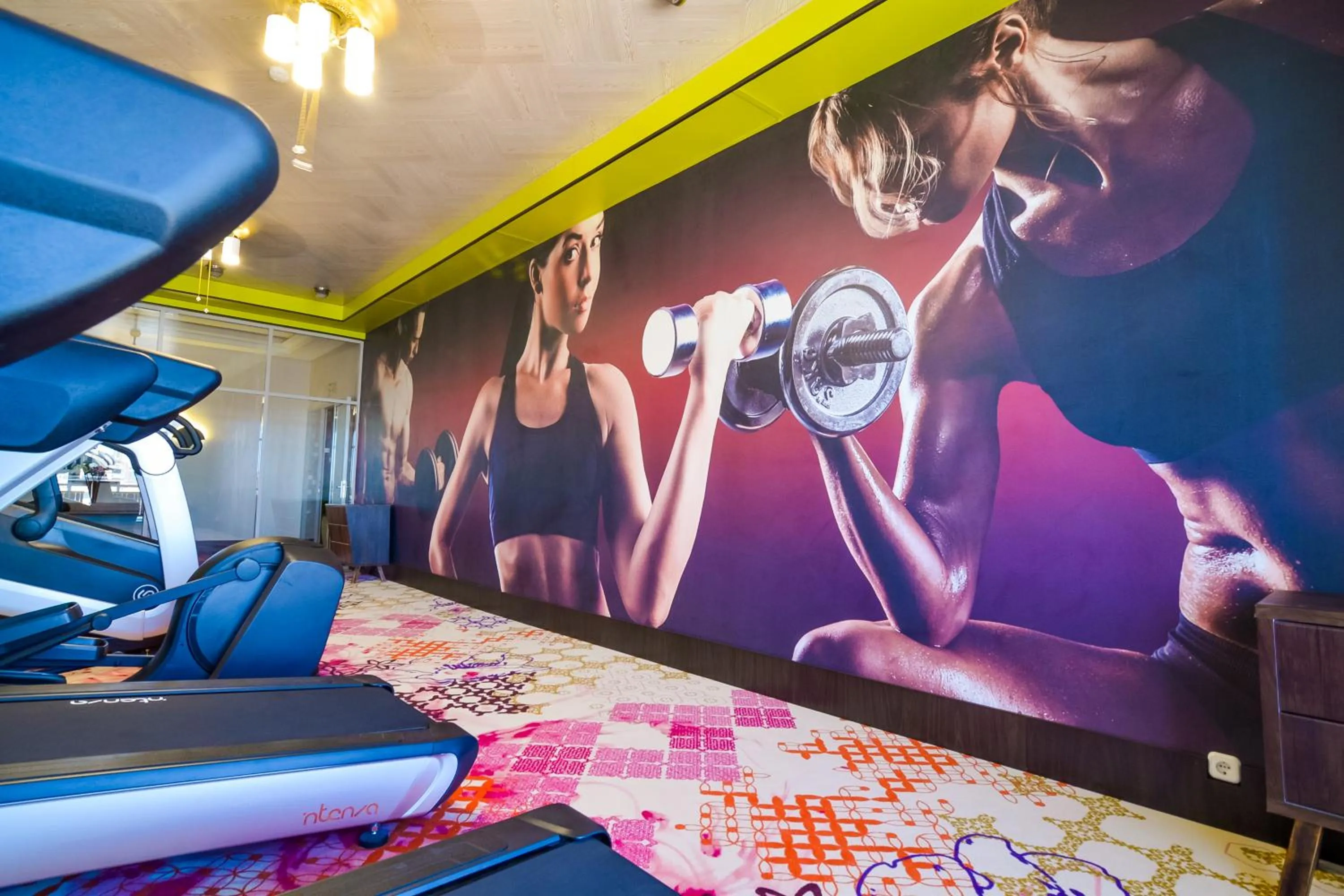 Fitness centre/facilities in The ONE Hotel Astana