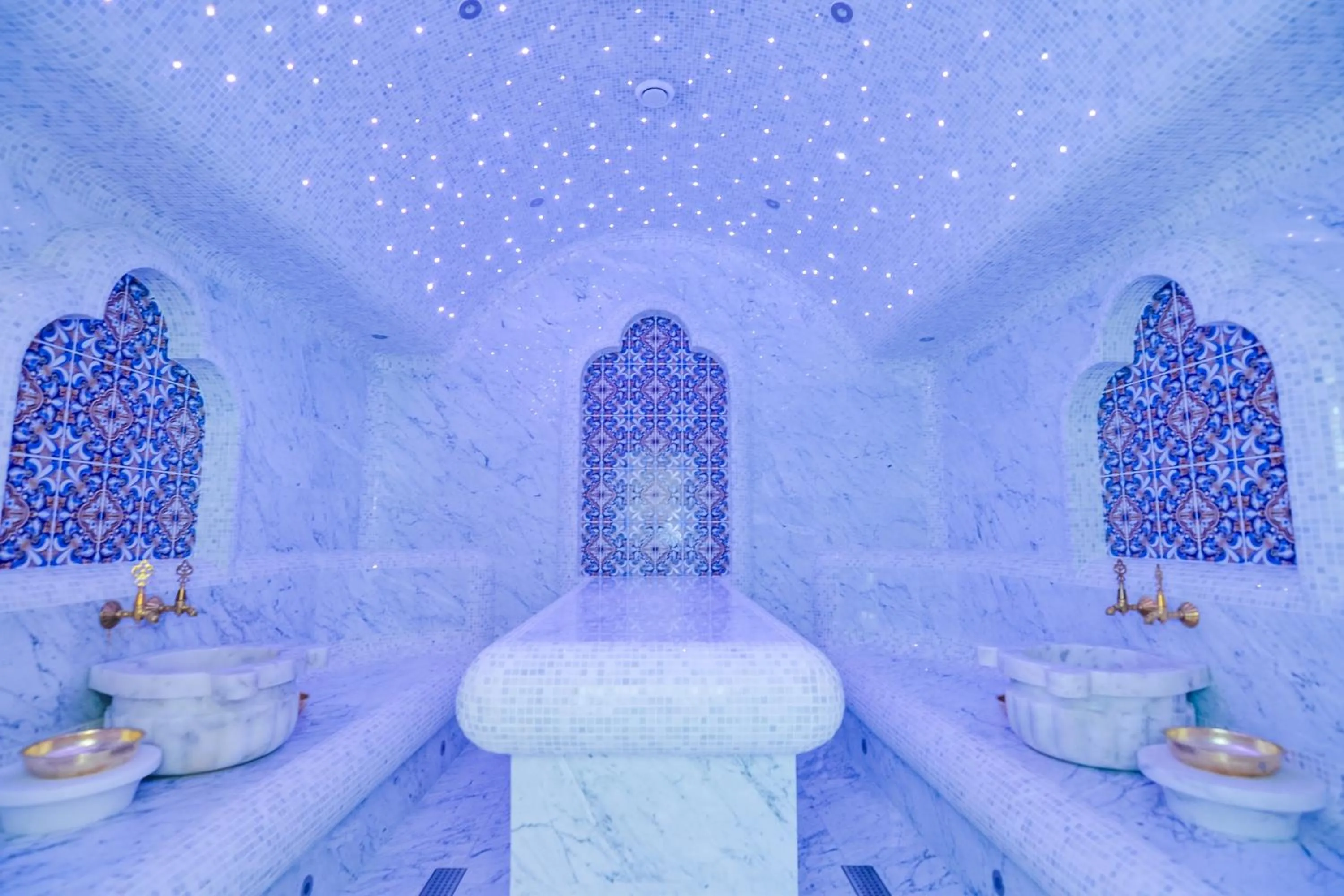 Steam room in The ONE Hotel Astana