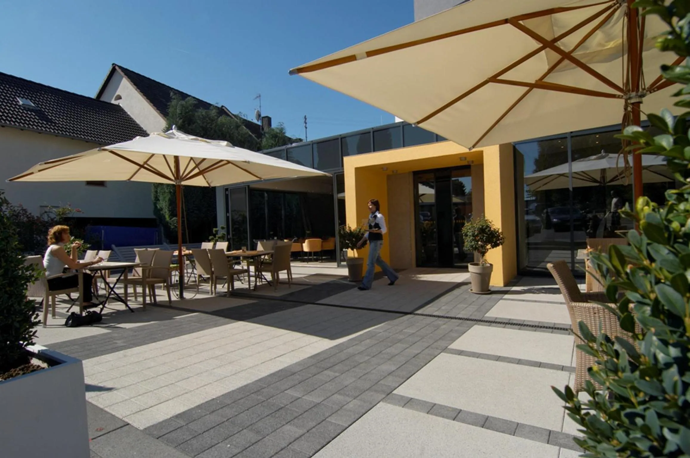 Facade/entrance in Hotel Silicium