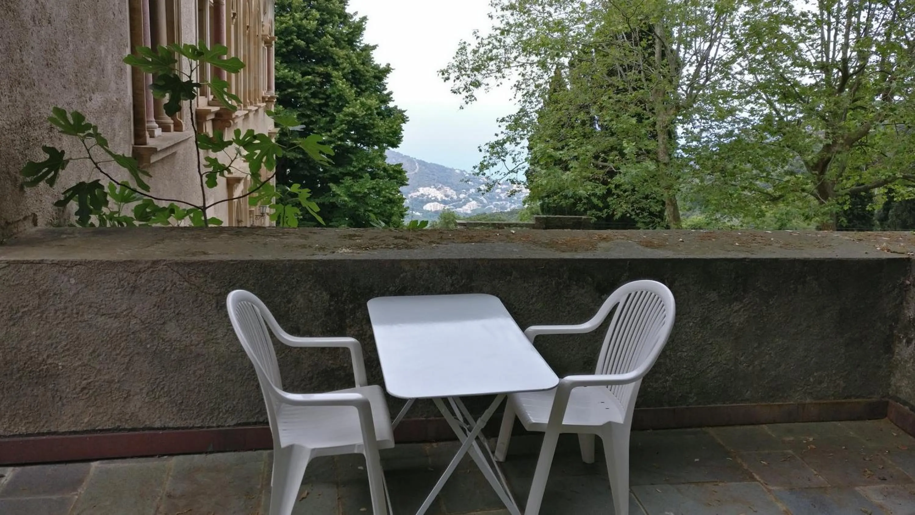 Balcony/Terrace in CHÂTEAU CAGNINACCI B&B