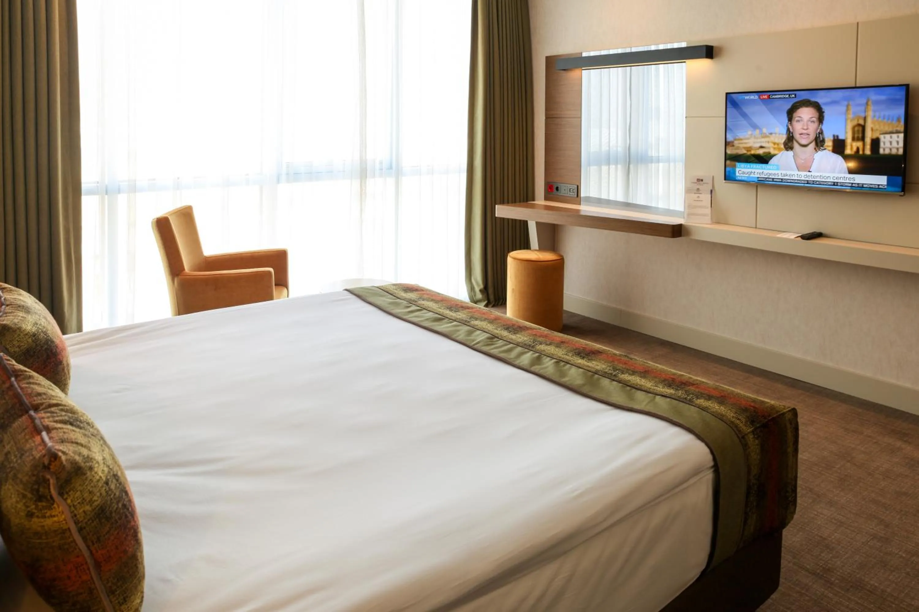 TV and multimedia, Bed in Hm Commerce Hotel