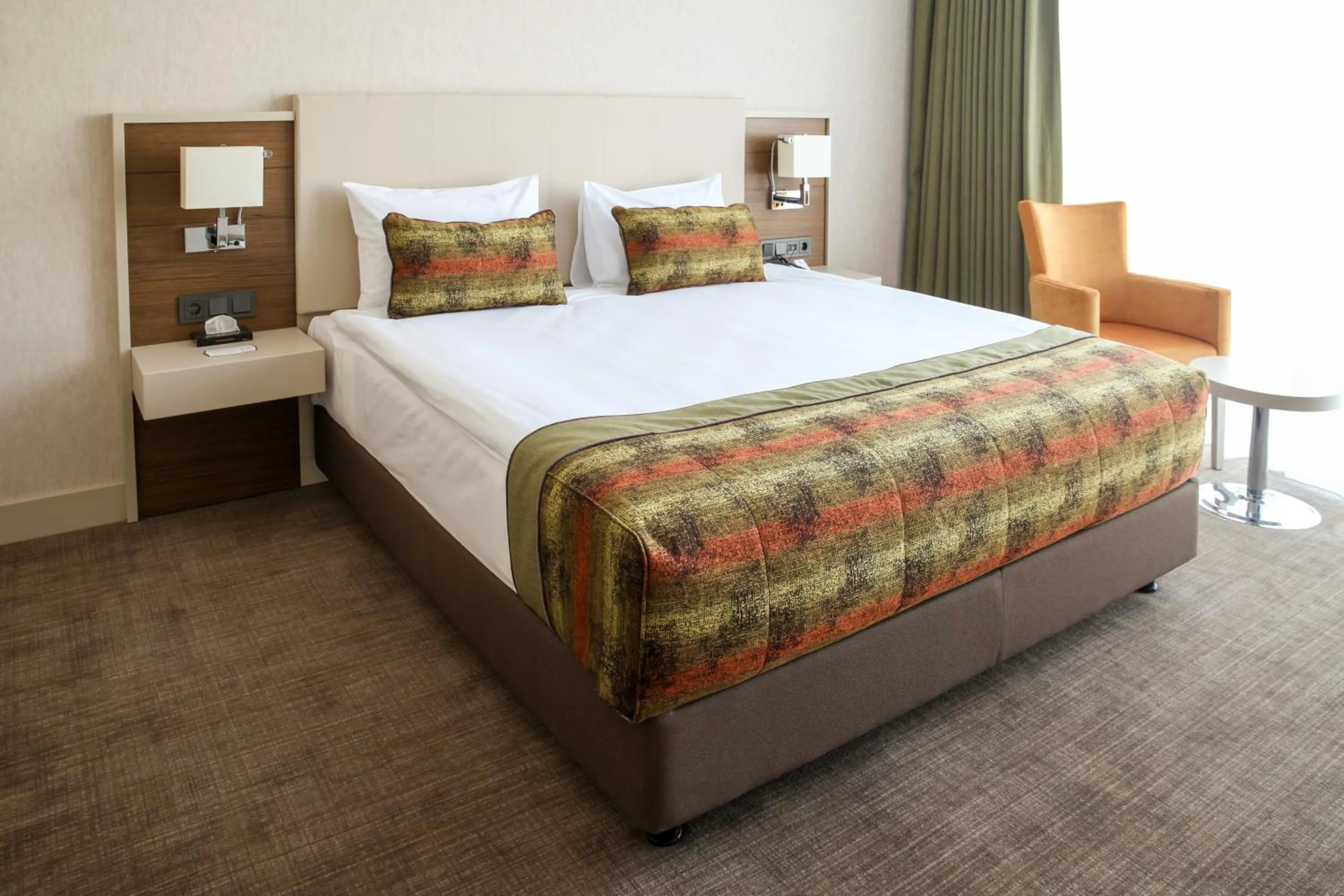 Bedroom, Bed in Hm Commerce Hotel