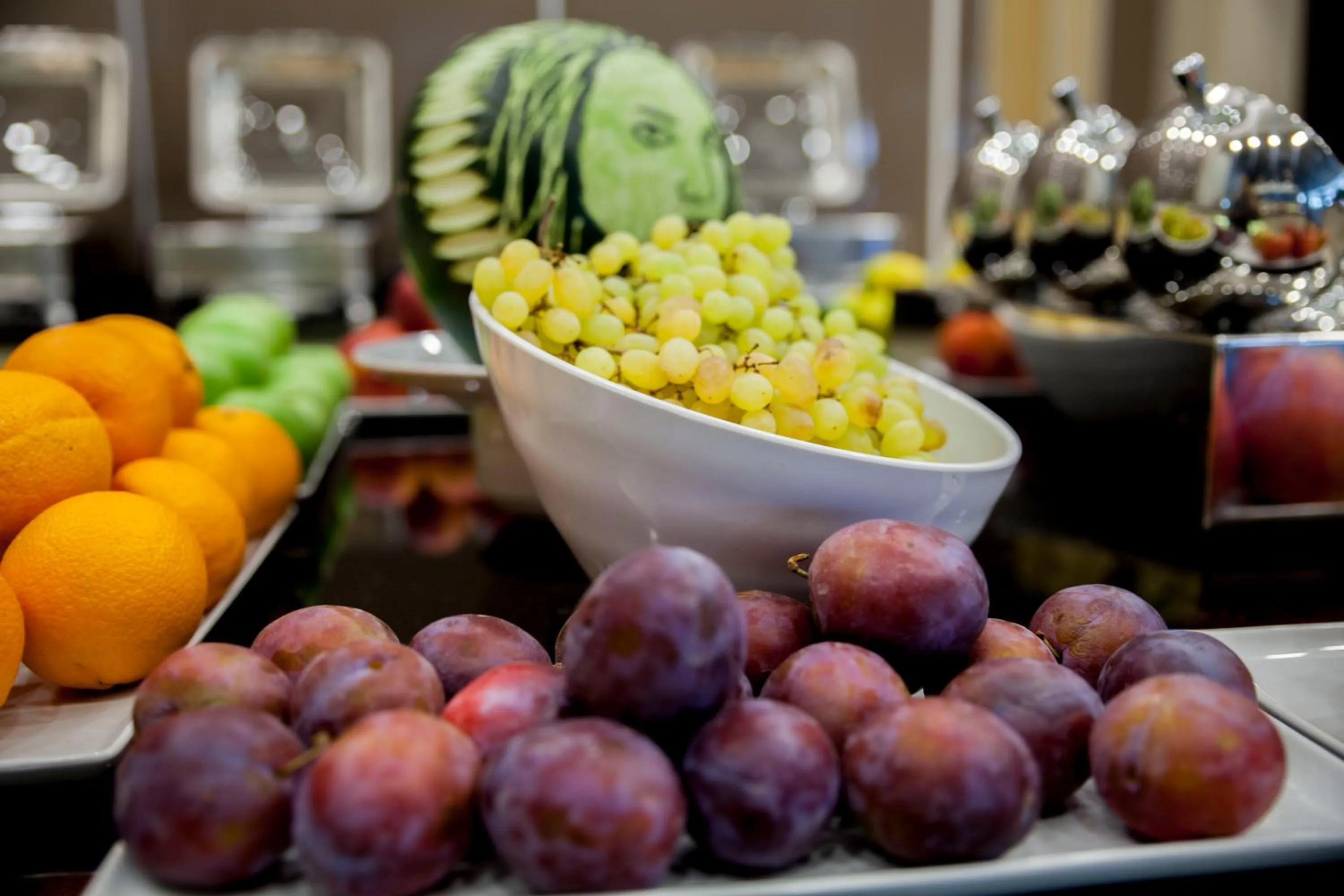 Buffet breakfast in Hm Commerce Hotel