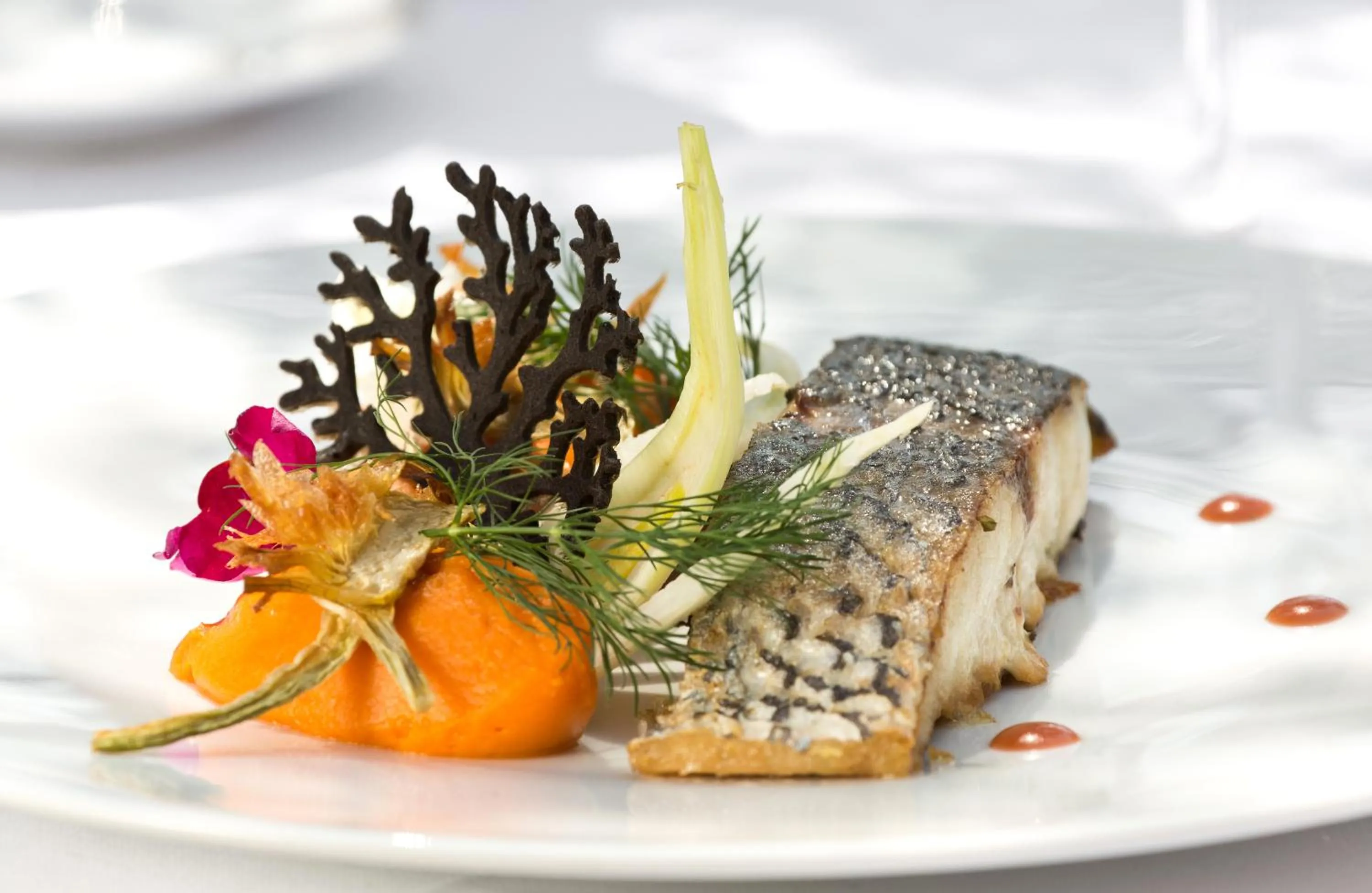 Restaurant/places to eat in Auberge De La Madone