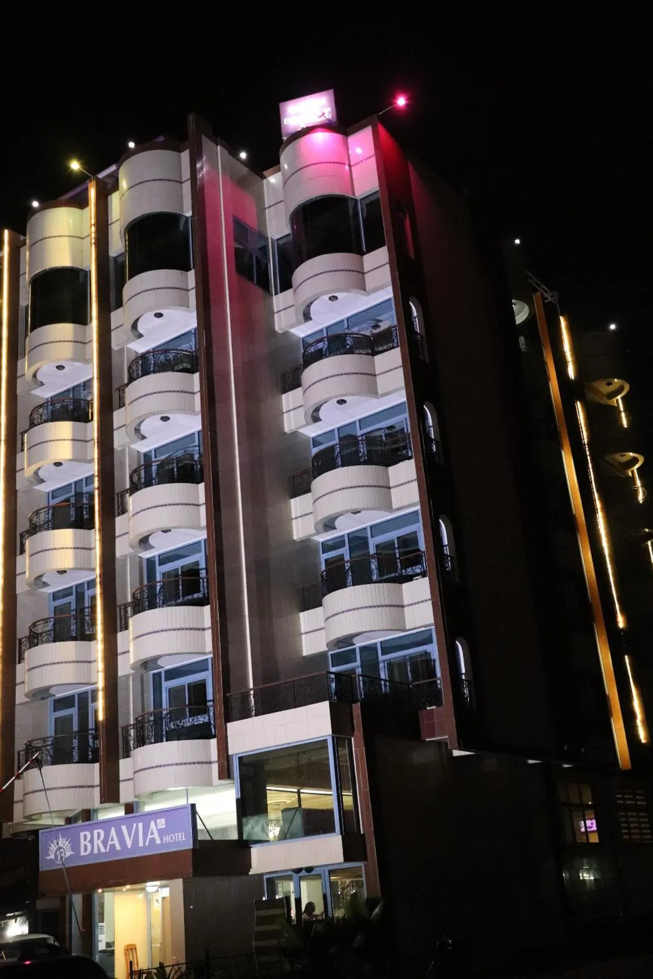 Property building in Bravia Eco Hotel Lome