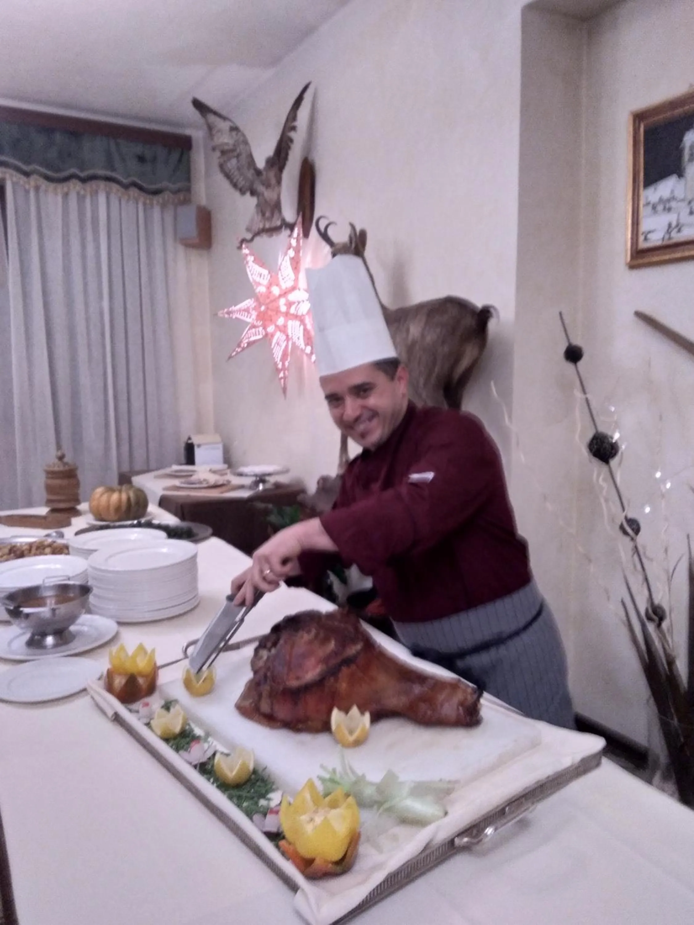 Restaurant/places to eat in Hotel Banchetta