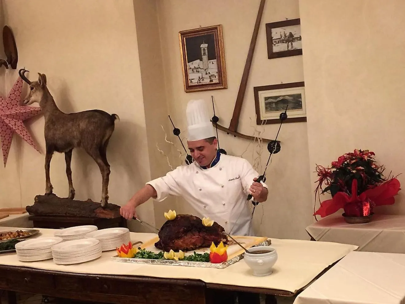 Food in Hotel Banchetta