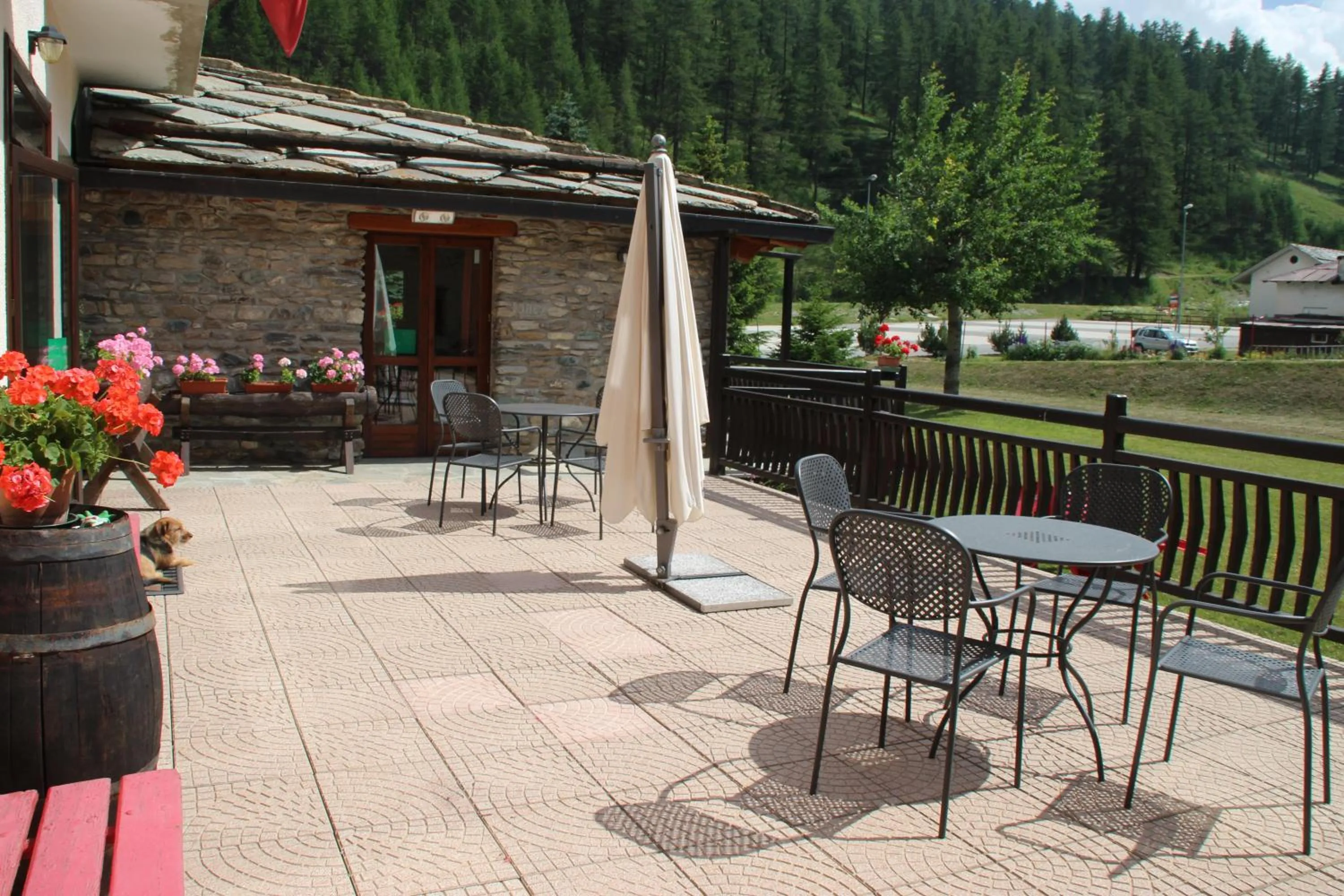 Balcony/Terrace in Hotel Banchetta