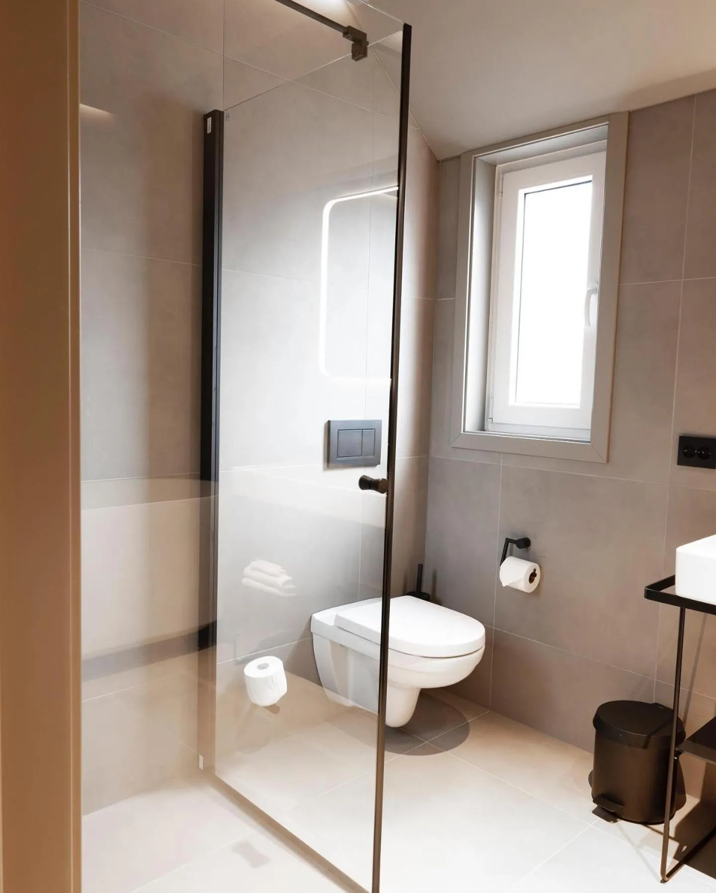 Shower in Hotel Noreg