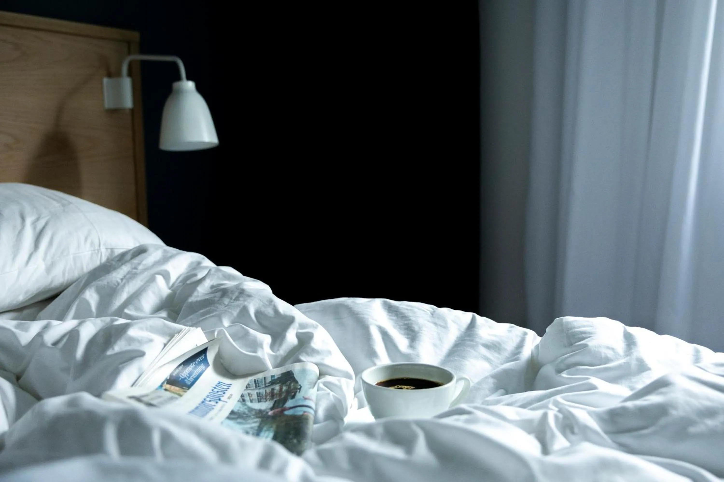 Photo of the whole room, Bed in Hotel Noreg