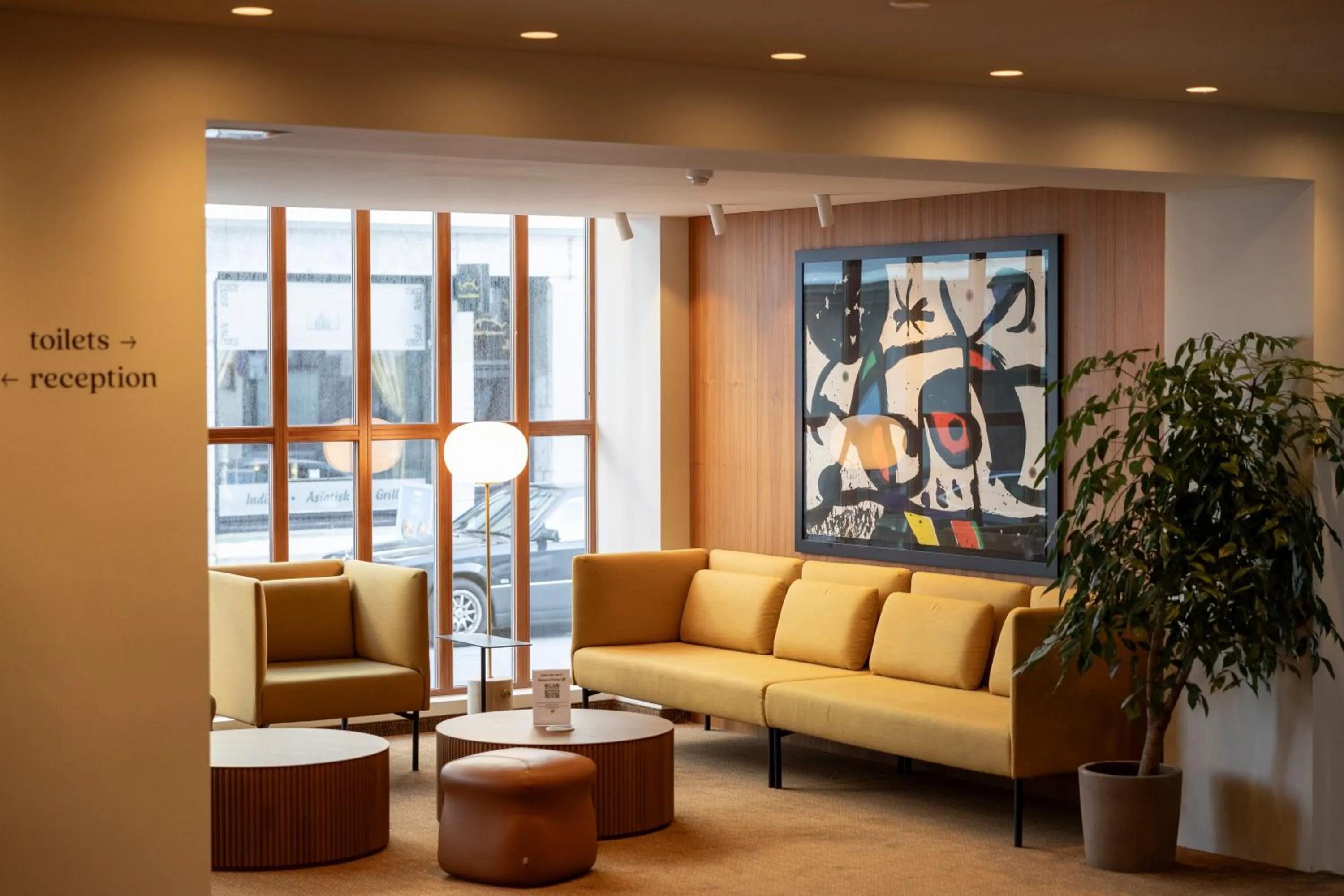 Lobby or reception in Hotel Noreg