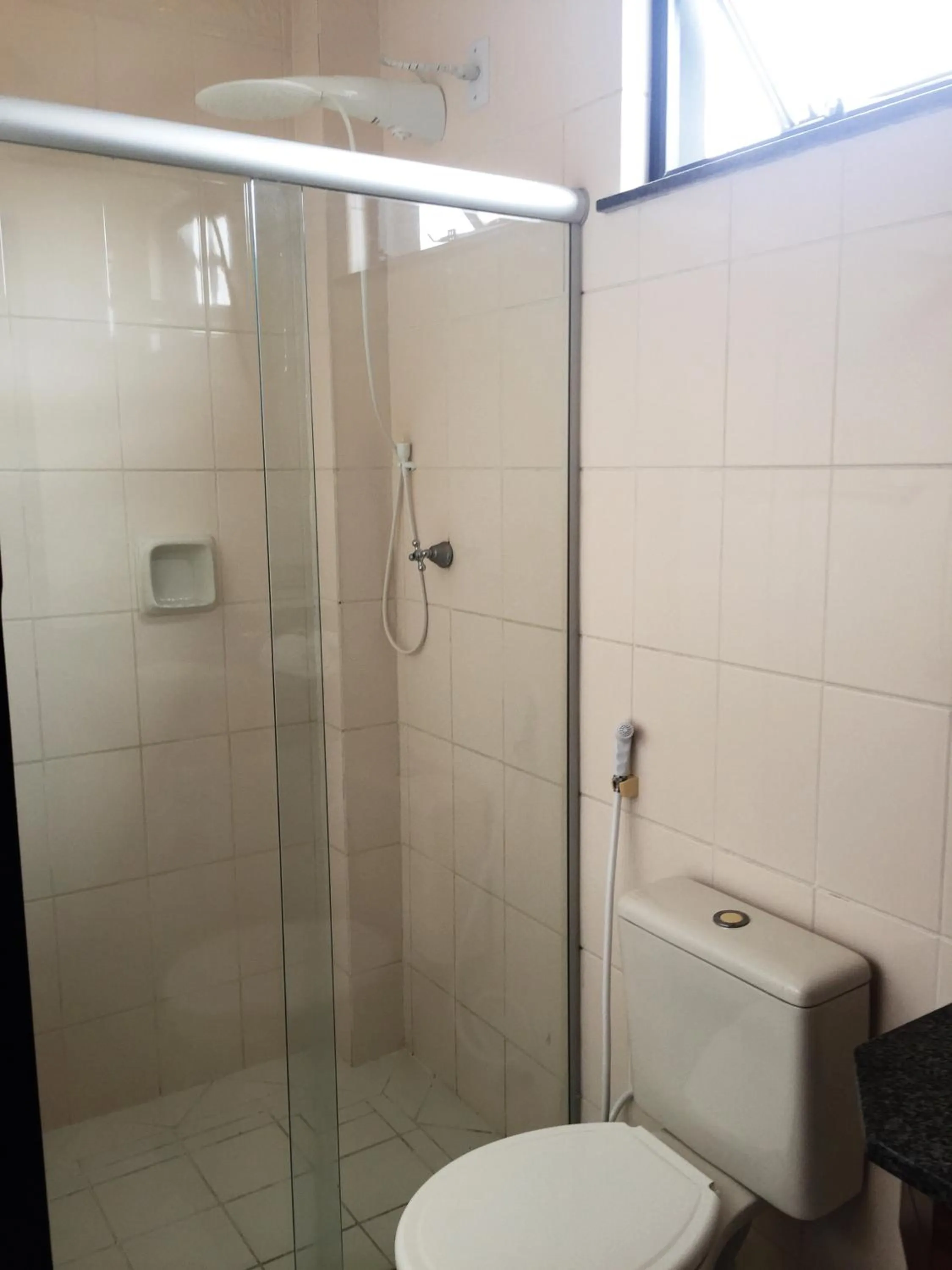 Bathroom in Machado´s Plaza Hotel