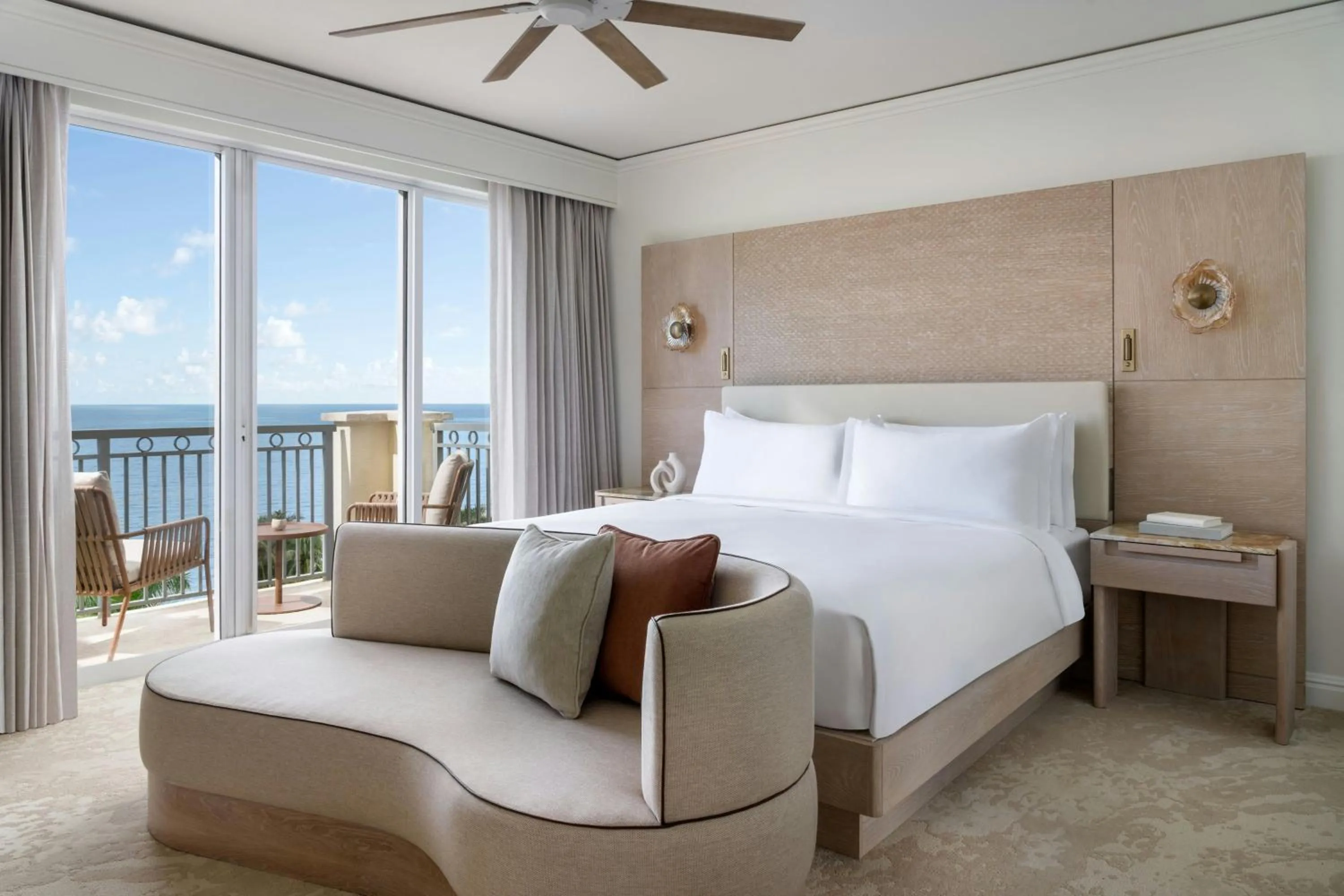 Bedroom, Bed in The Ritz-Carlton Key Biscayne, Miami