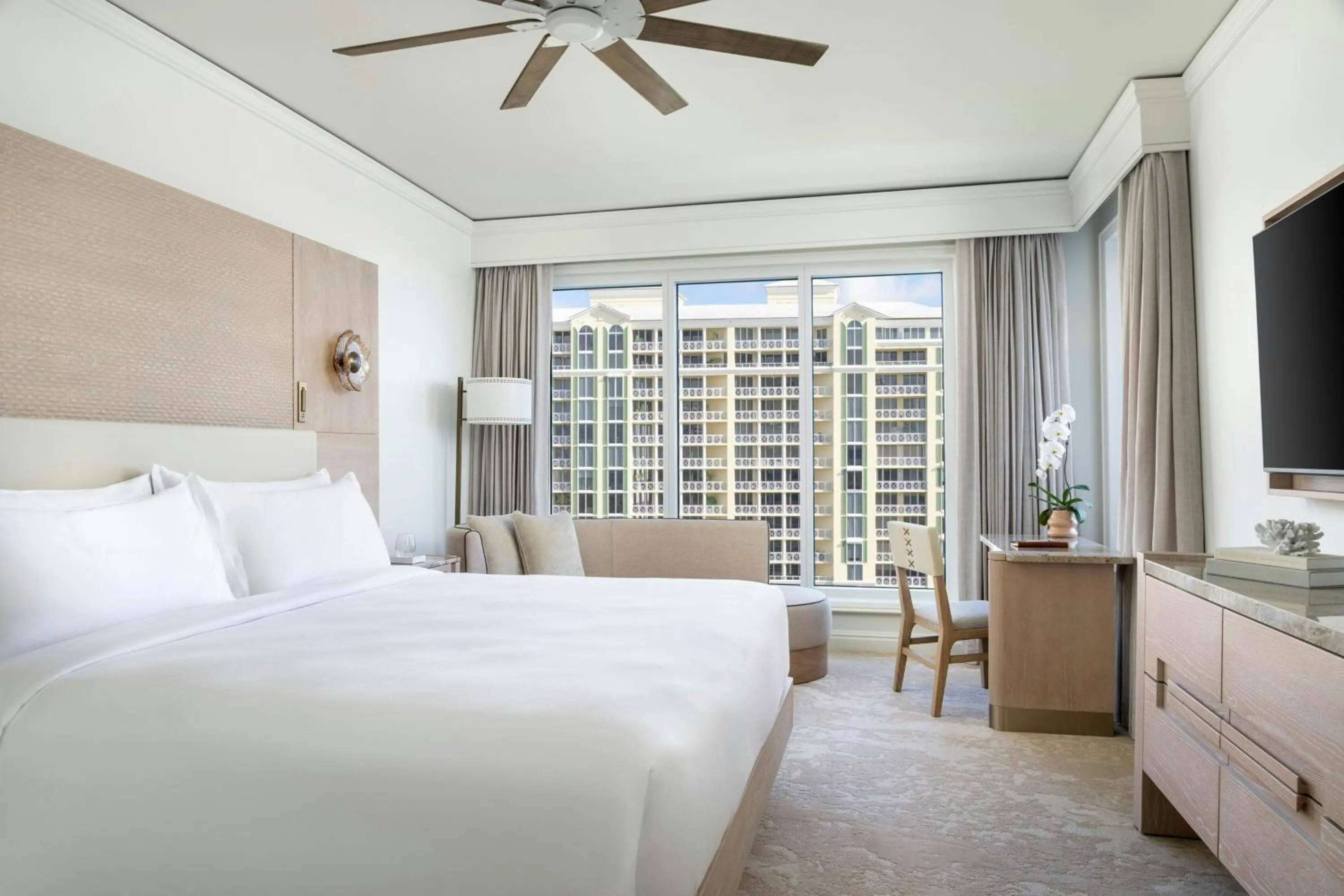 Bedroom, Bed in The Ritz-Carlton Key Biscayne, Miami