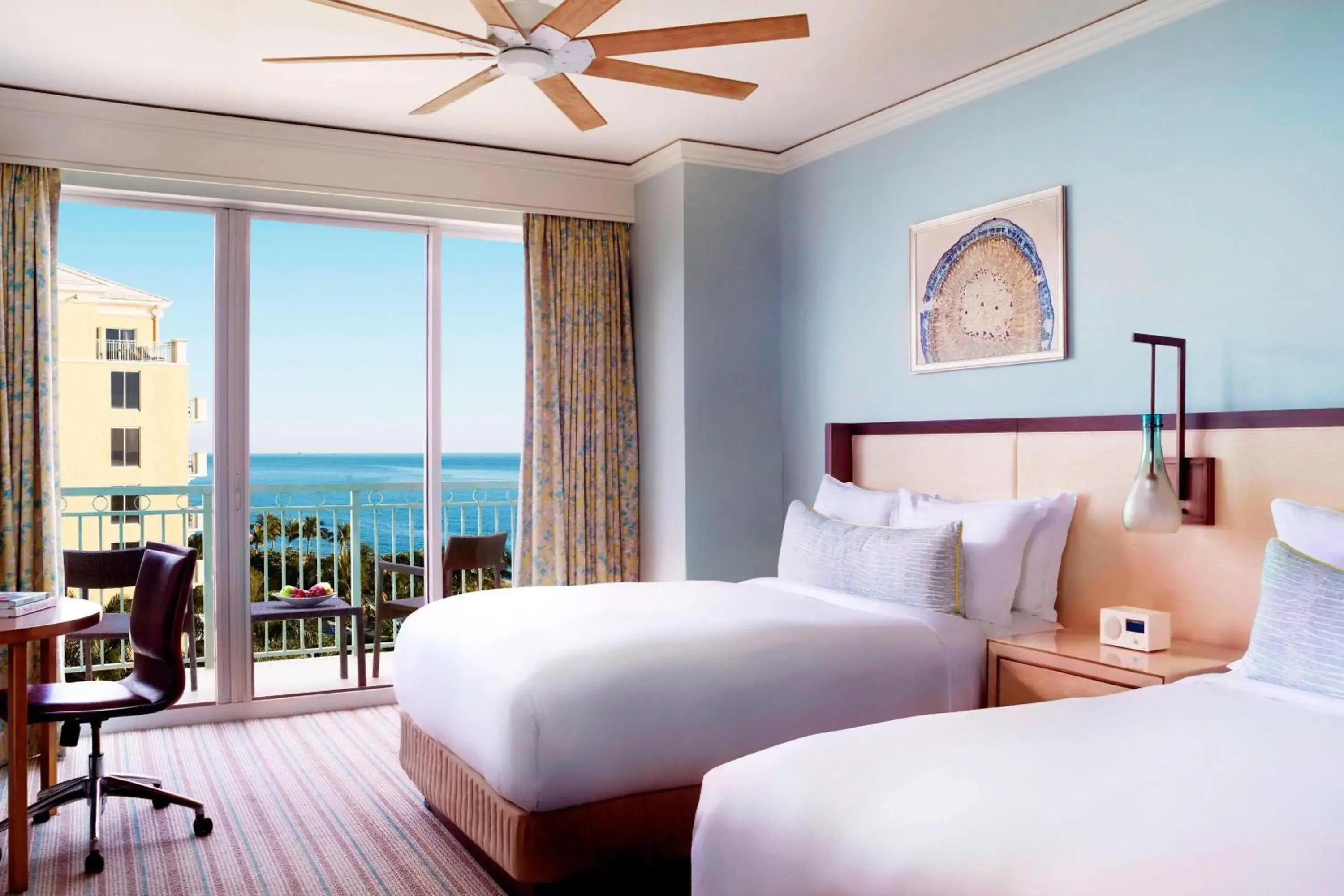 Double Room with Two Double Beds, Balcony and Partial Ocean View in The Ritz-Carlton Key Biscayne, Miami Double Room with Two Double Beds, Balcony and Partial Ocean View in The Ritz-Carlton Key Biscayne, Miami