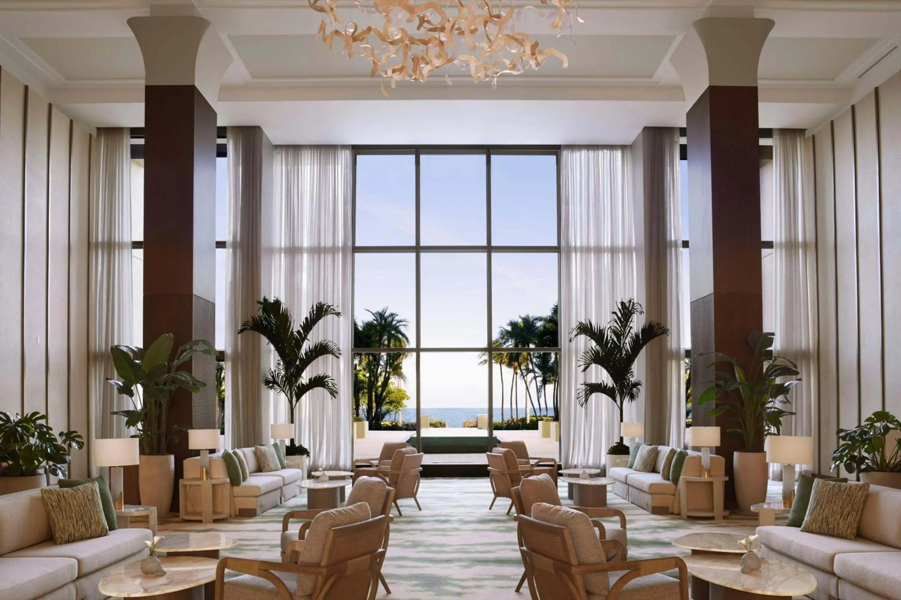 Lobby or reception in The Ritz-Carlton Key Biscayne, Miami