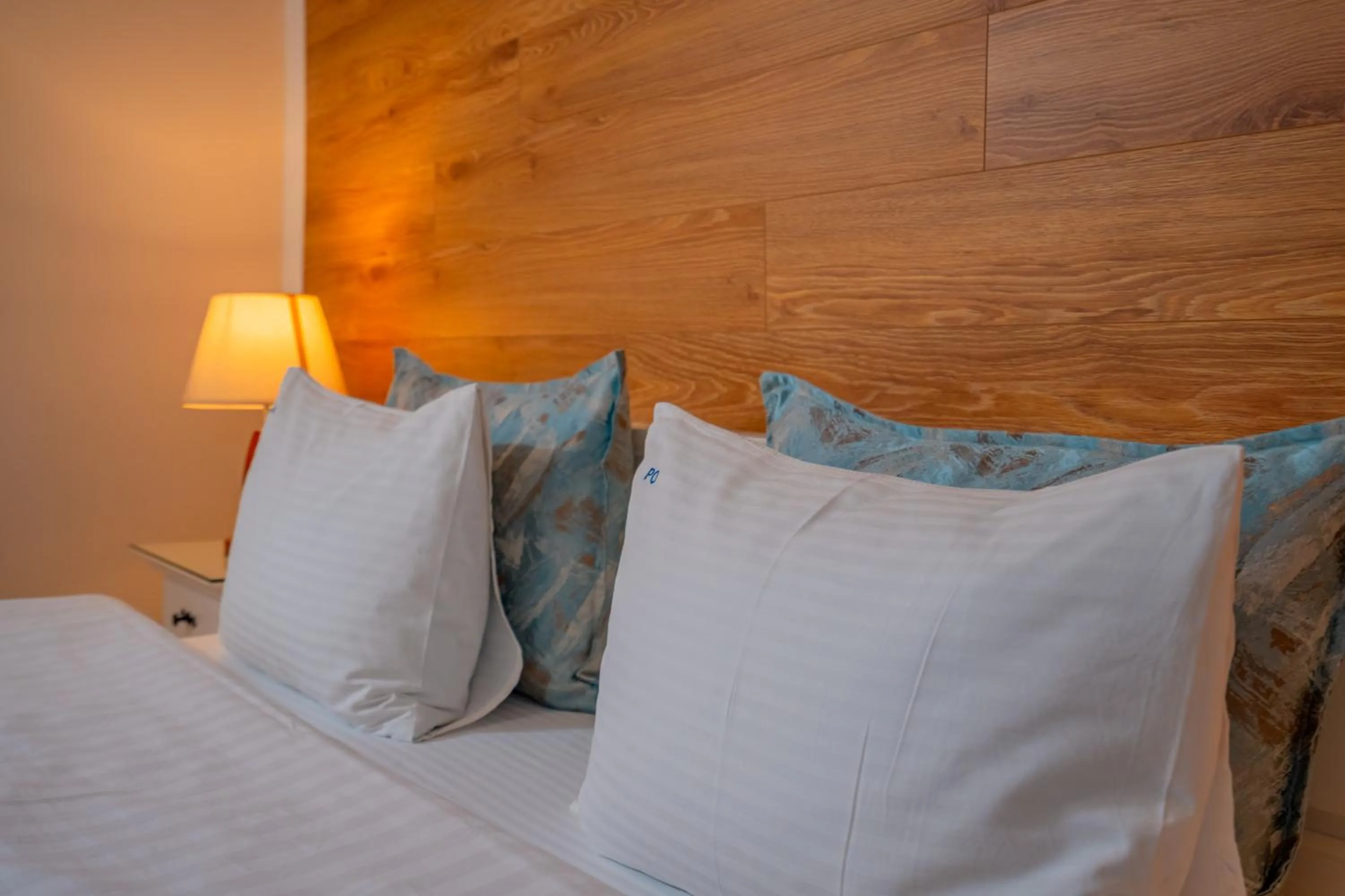 Bed in Pensiunea Ovidiu