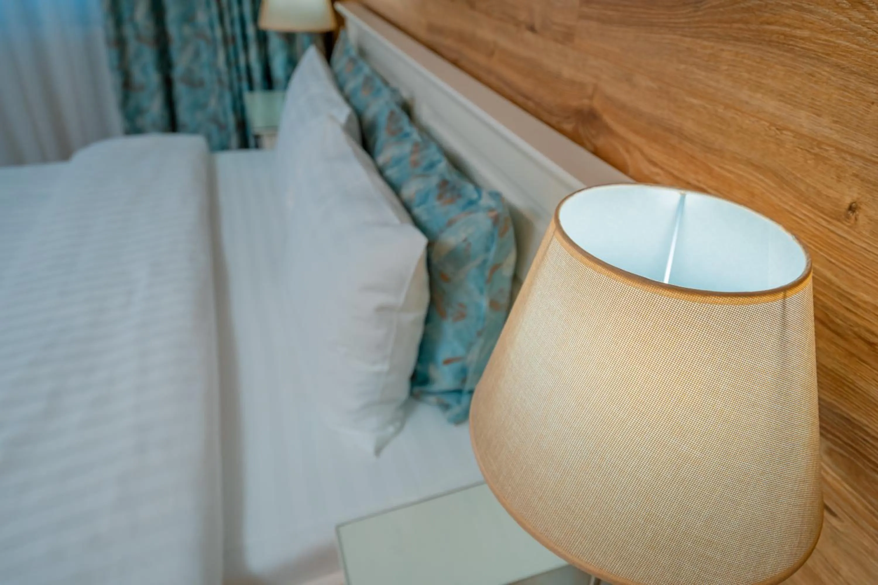 Bed in Pensiunea Ovidiu