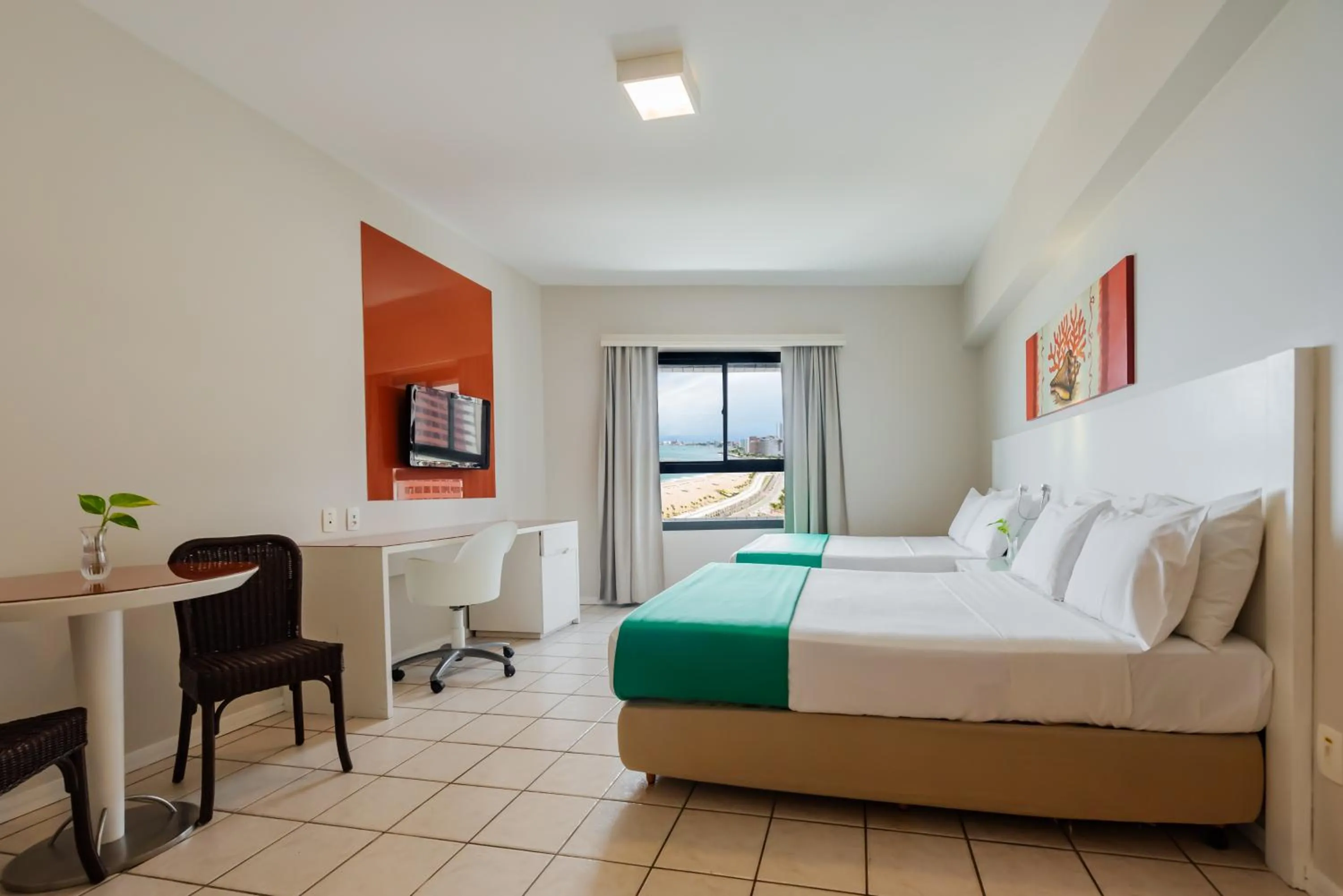 Photo of the whole room, Bed in Bourbon Hotel Fortaleza