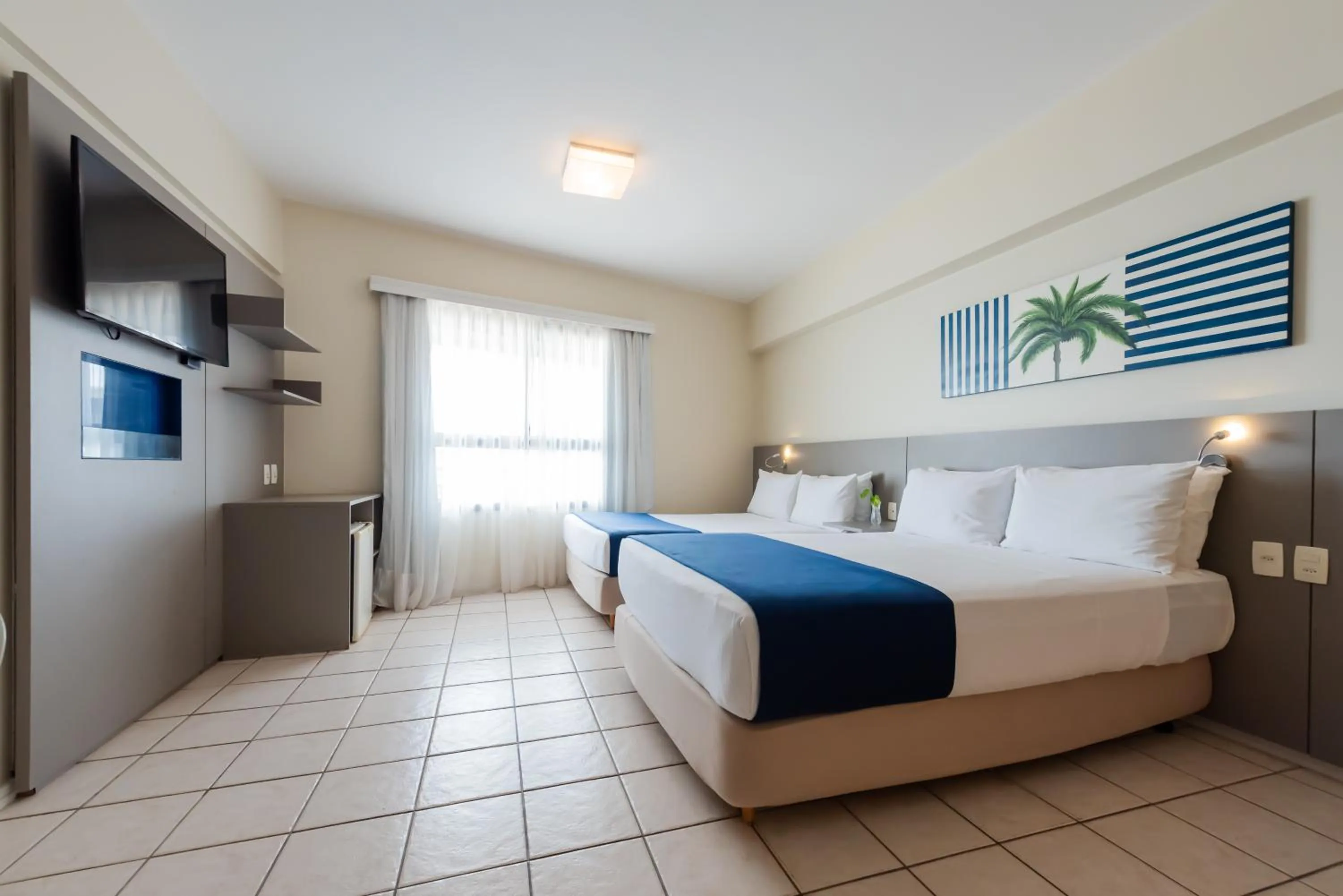 Photo of the whole room, Bed in Bourbon Hotel Fortaleza