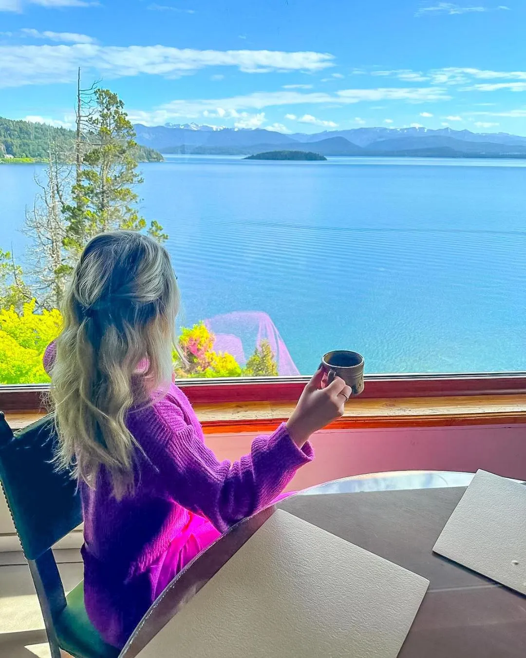 Buffet breakfast in Hosteria Santa Rita