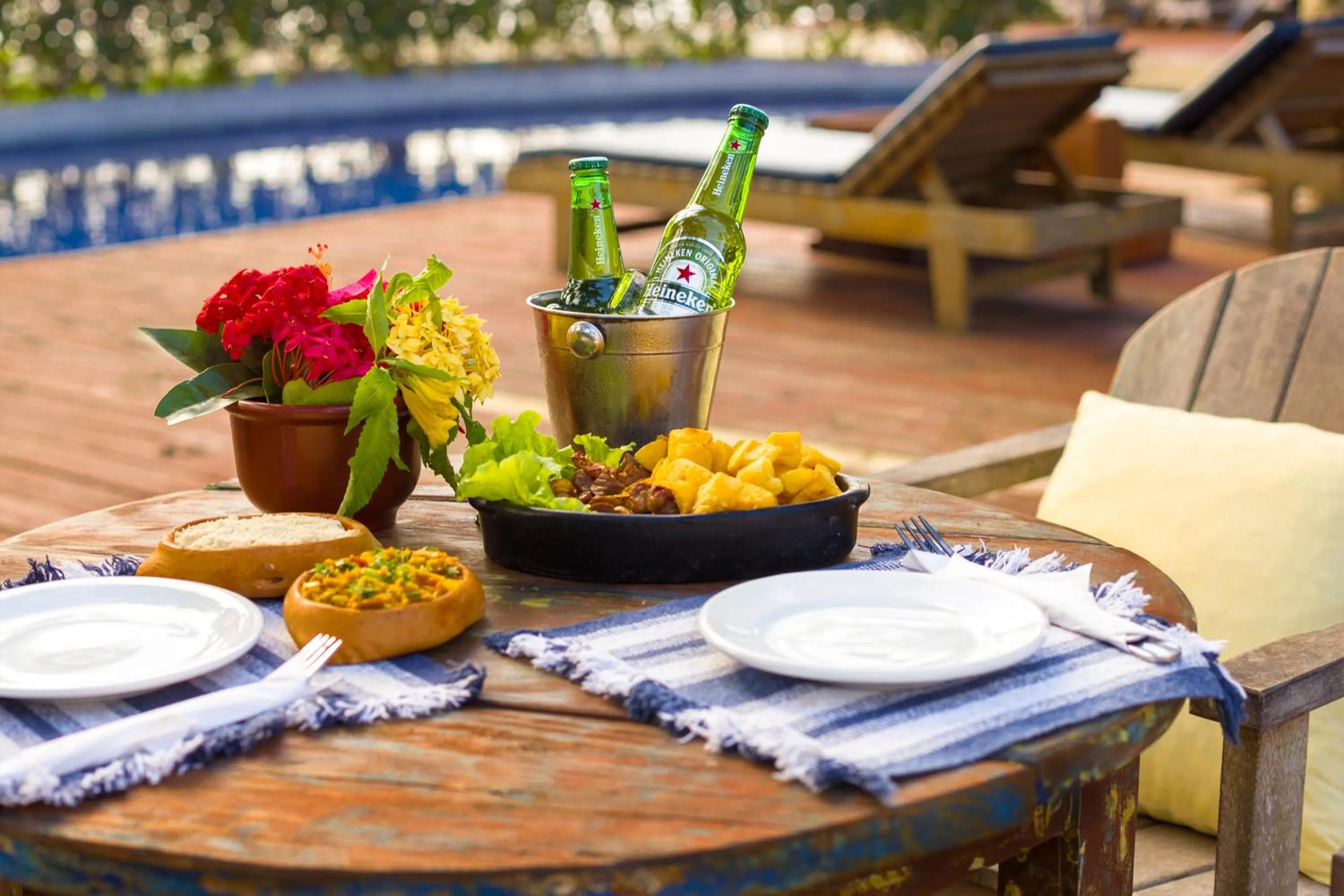 Food and drinks in Hotel Marina Quinta do Porto