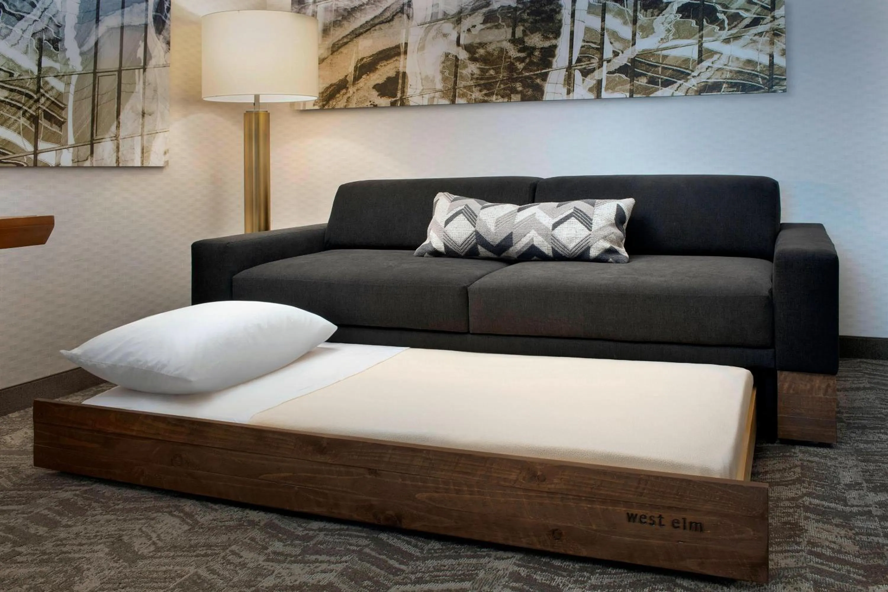 Photo of the whole room in SpringHill Suites Alexandria