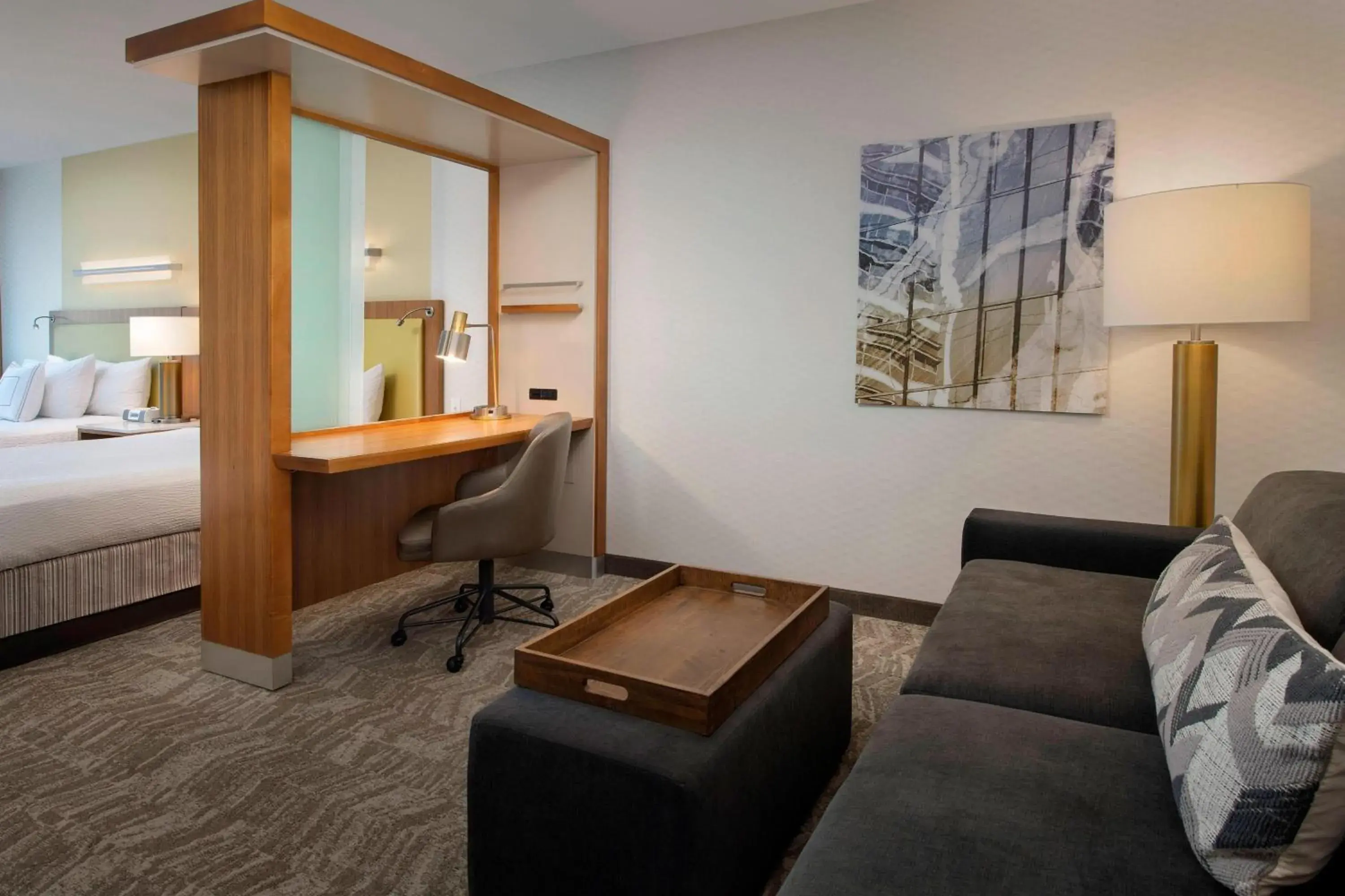 Two Queen beds Studio with Sofa Bed in SpringHill Suites Alexandria Two Queen beds Studio with Sofa Bed in SpringHill Suites Alexandria