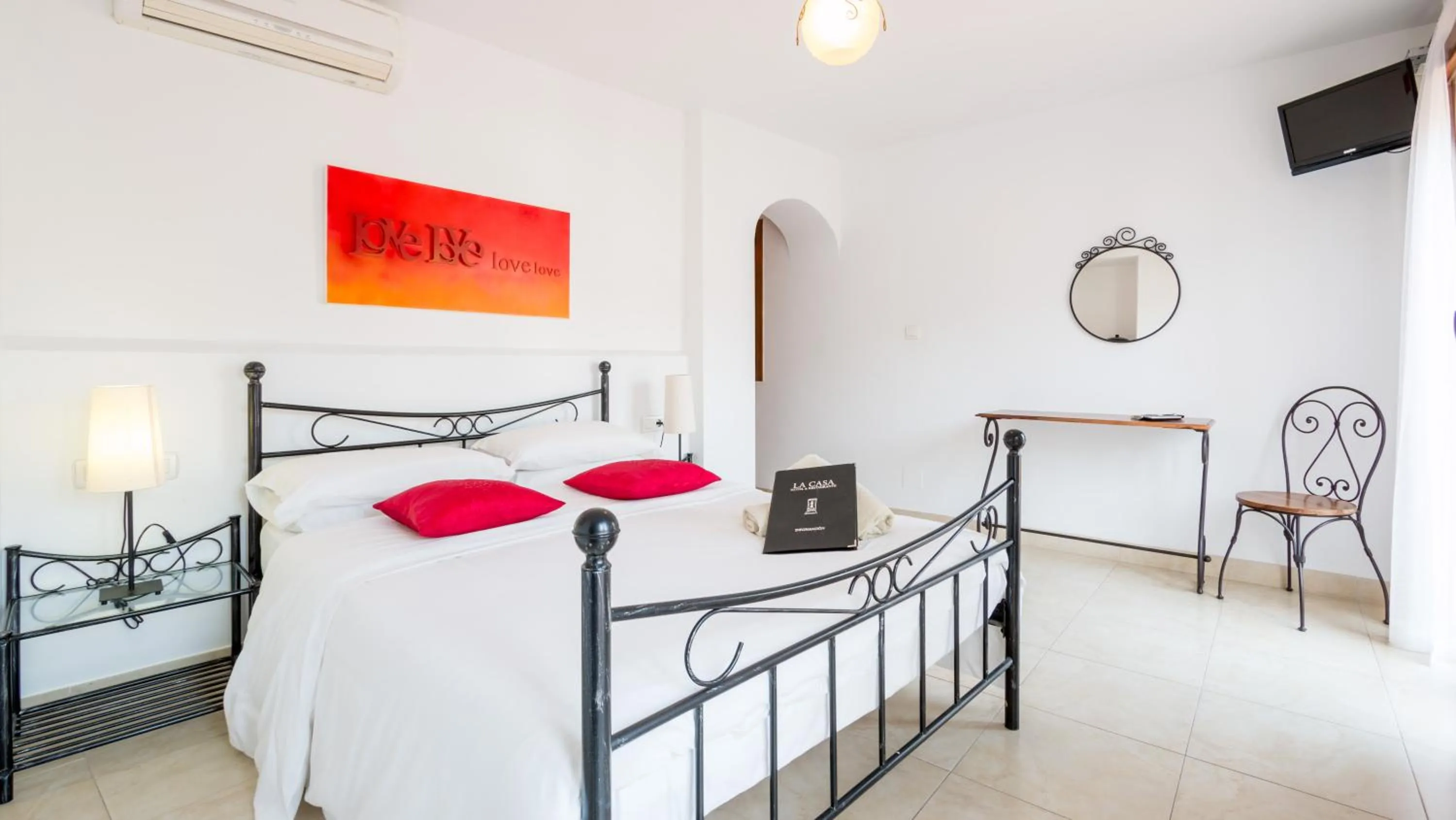 Bed in Hotel La Casa