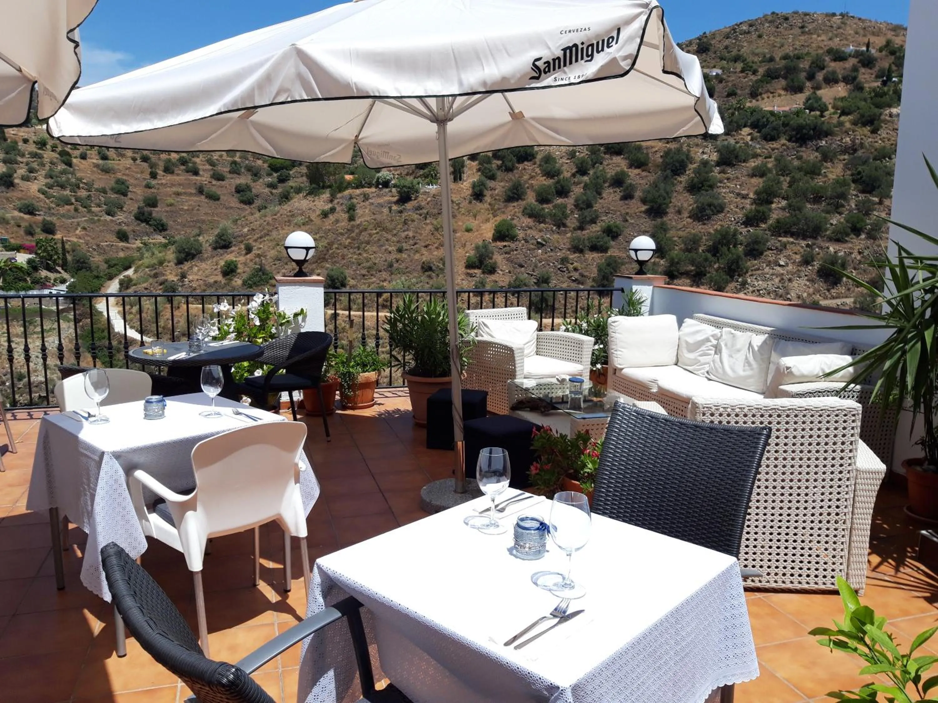Patio in Hotel La Casa
