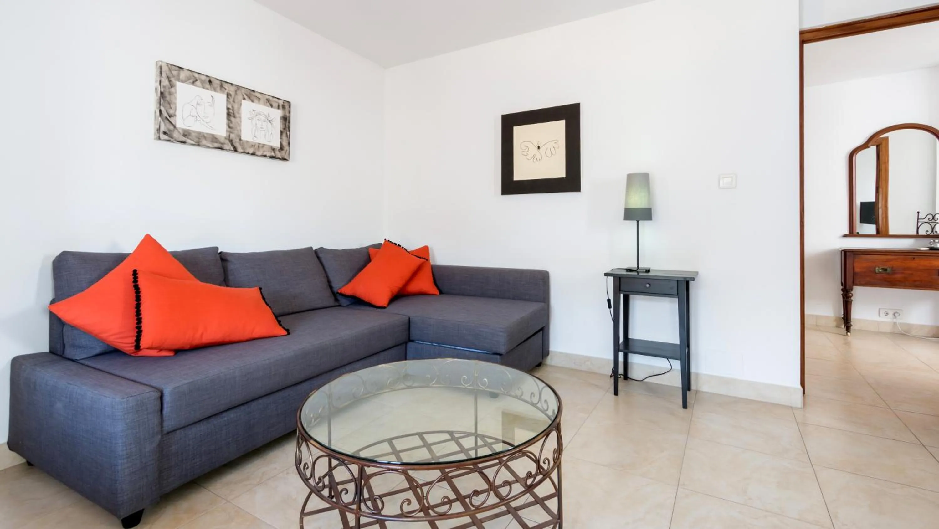 Living room in Hotel La Casa