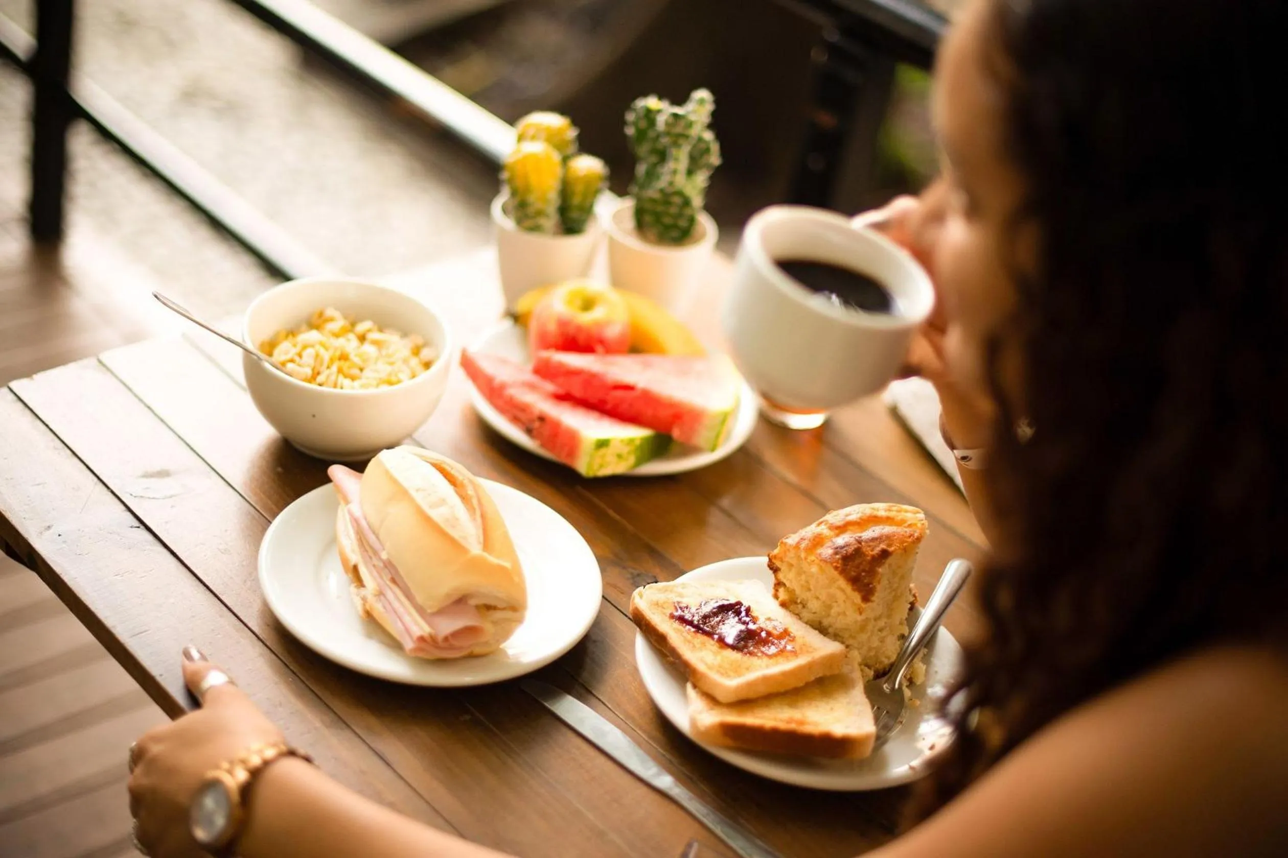 Breakfast in Che Lagarto Hostel Ipanema