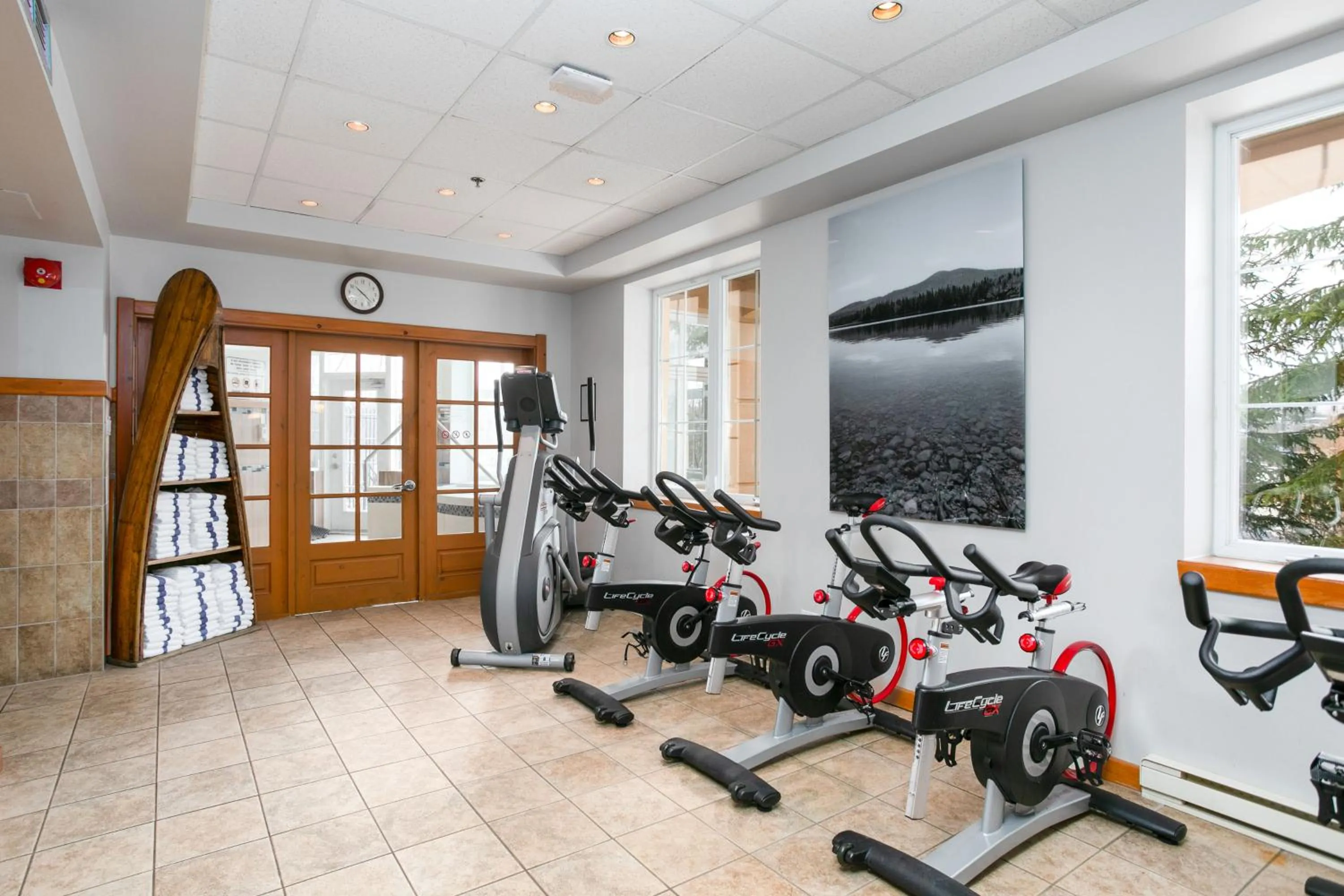 Fitness centre/facilities in Lodge de la Montagne
