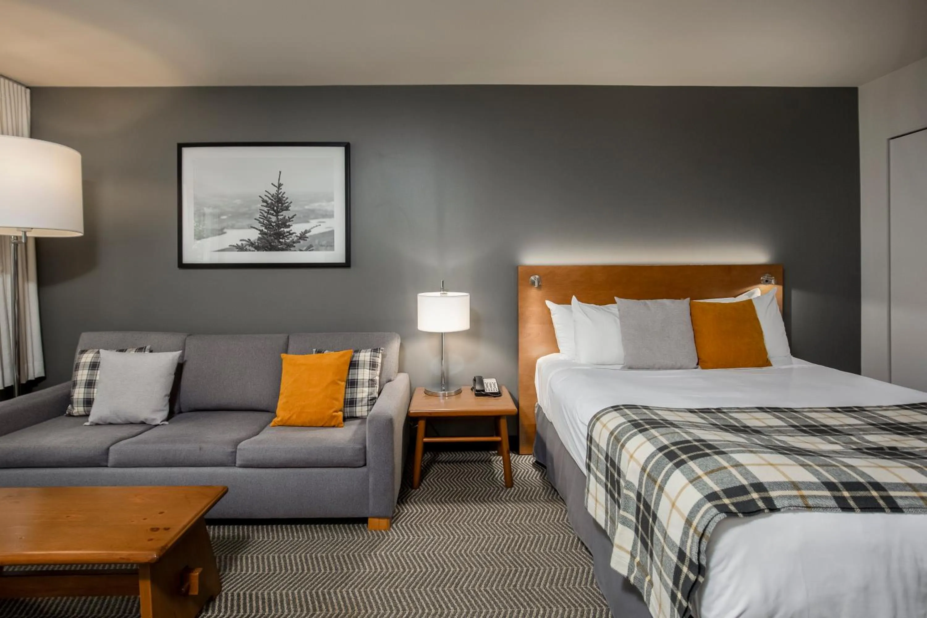 Bed in Lodge de la Montagne