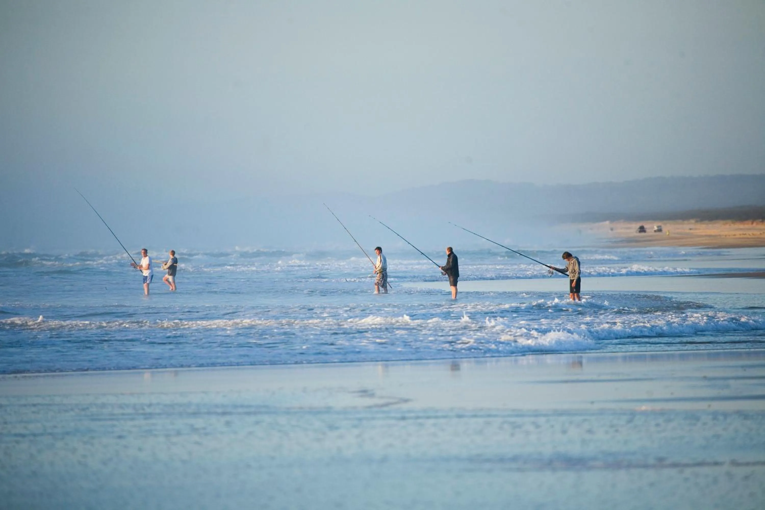 Fishing in K'gari Beach Resort