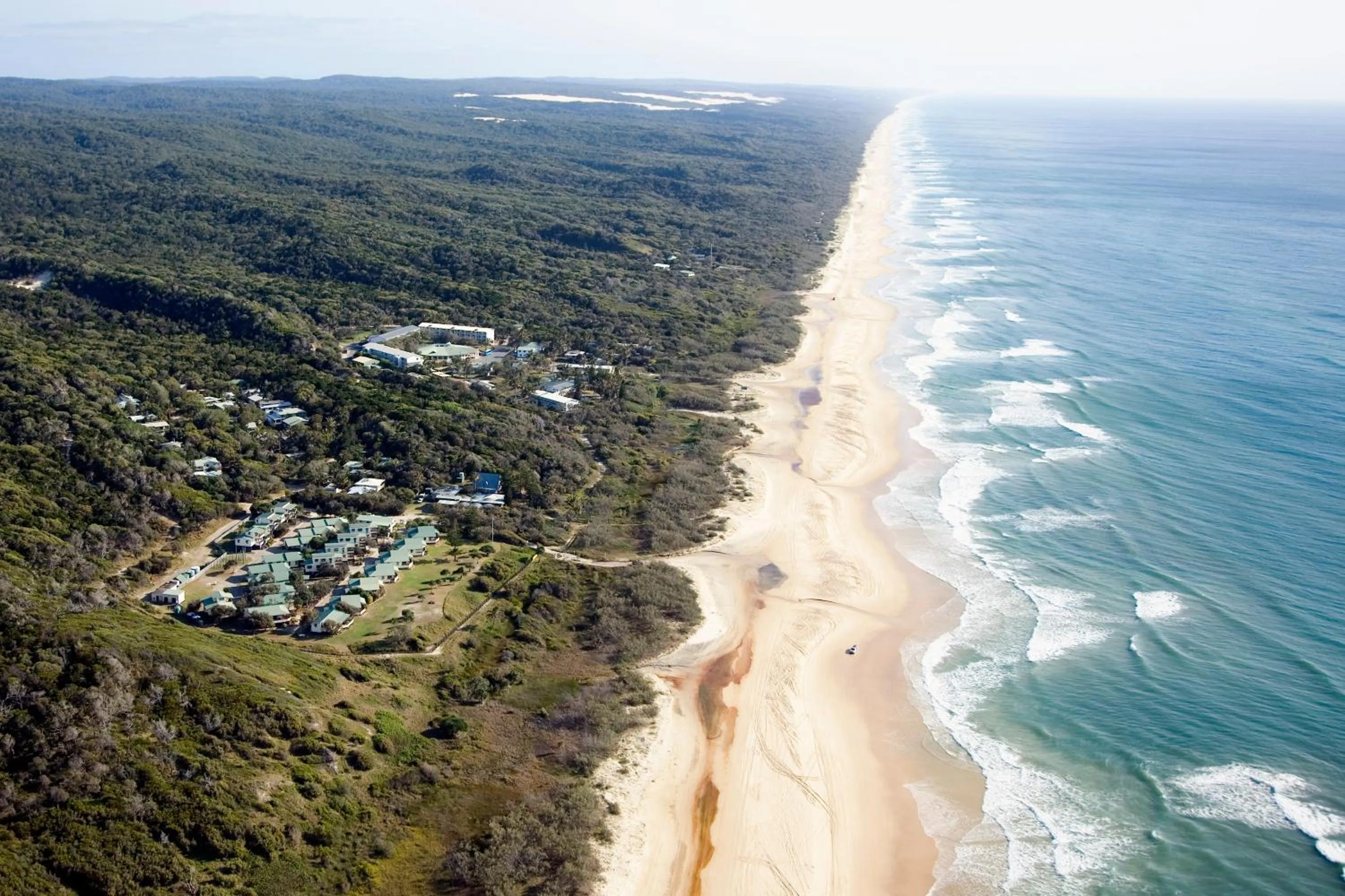 Beach in K'gari Beach Resort