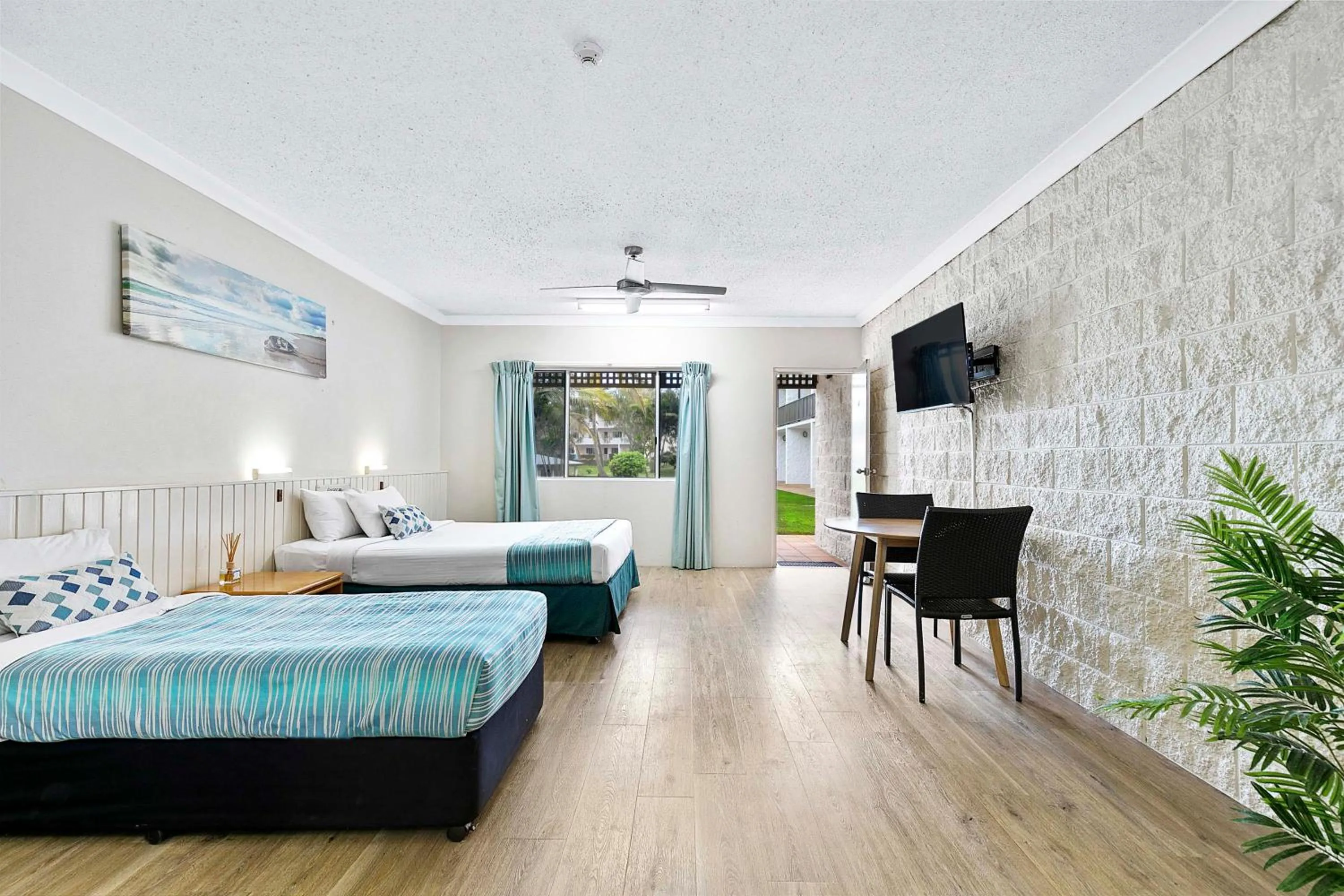 Bedroom, Bed in K'gari Beach Resort