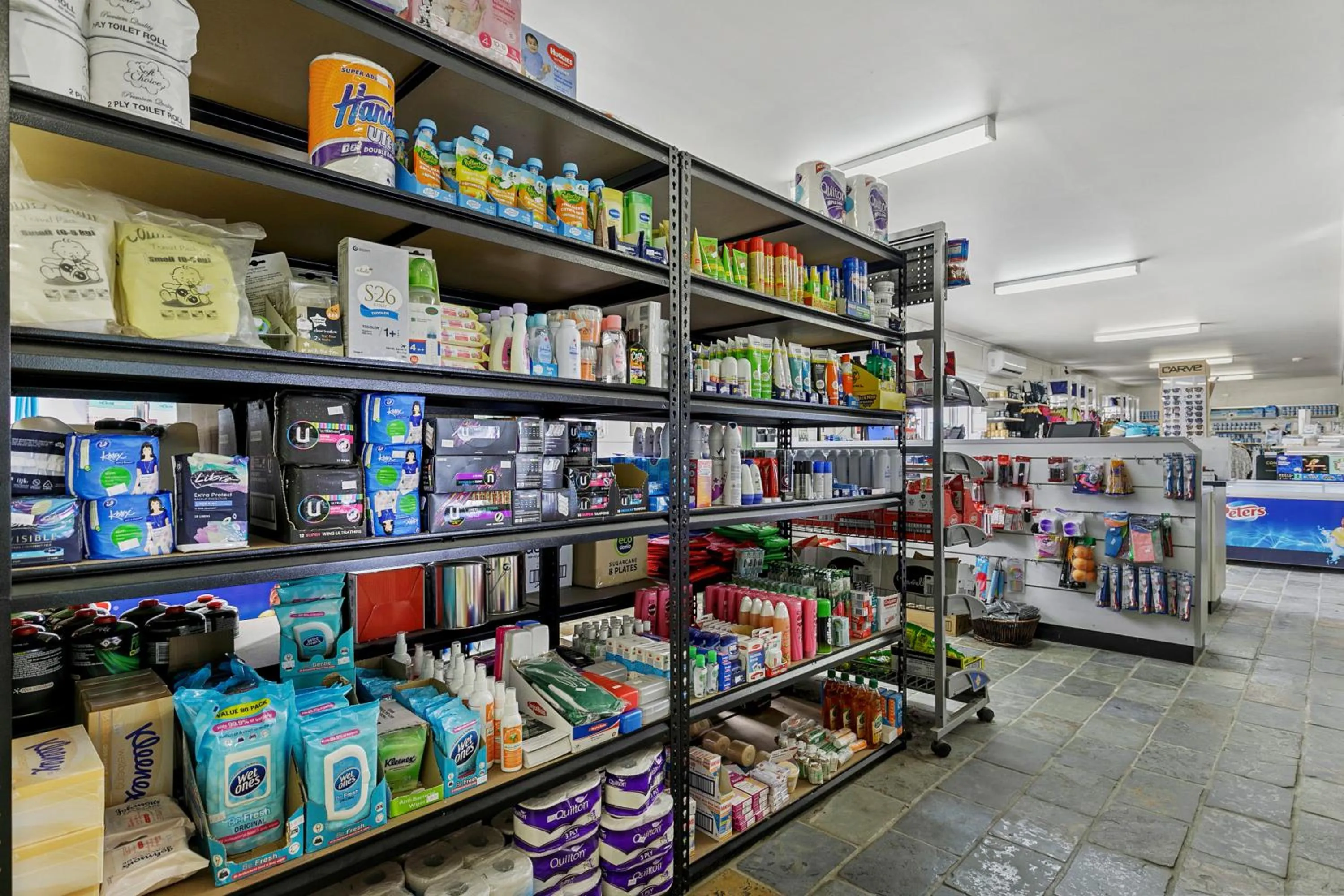 On-site shops in K'gari Beach Resort