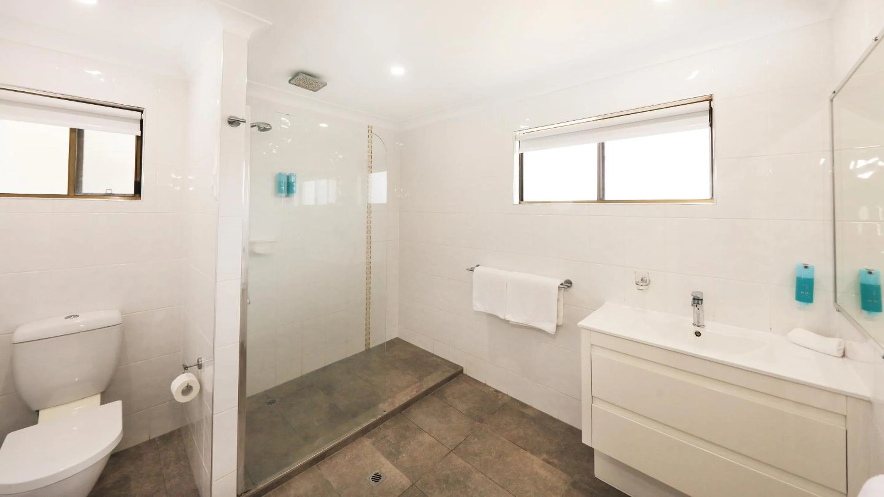 Shower in L'Amor Holiday Apartments